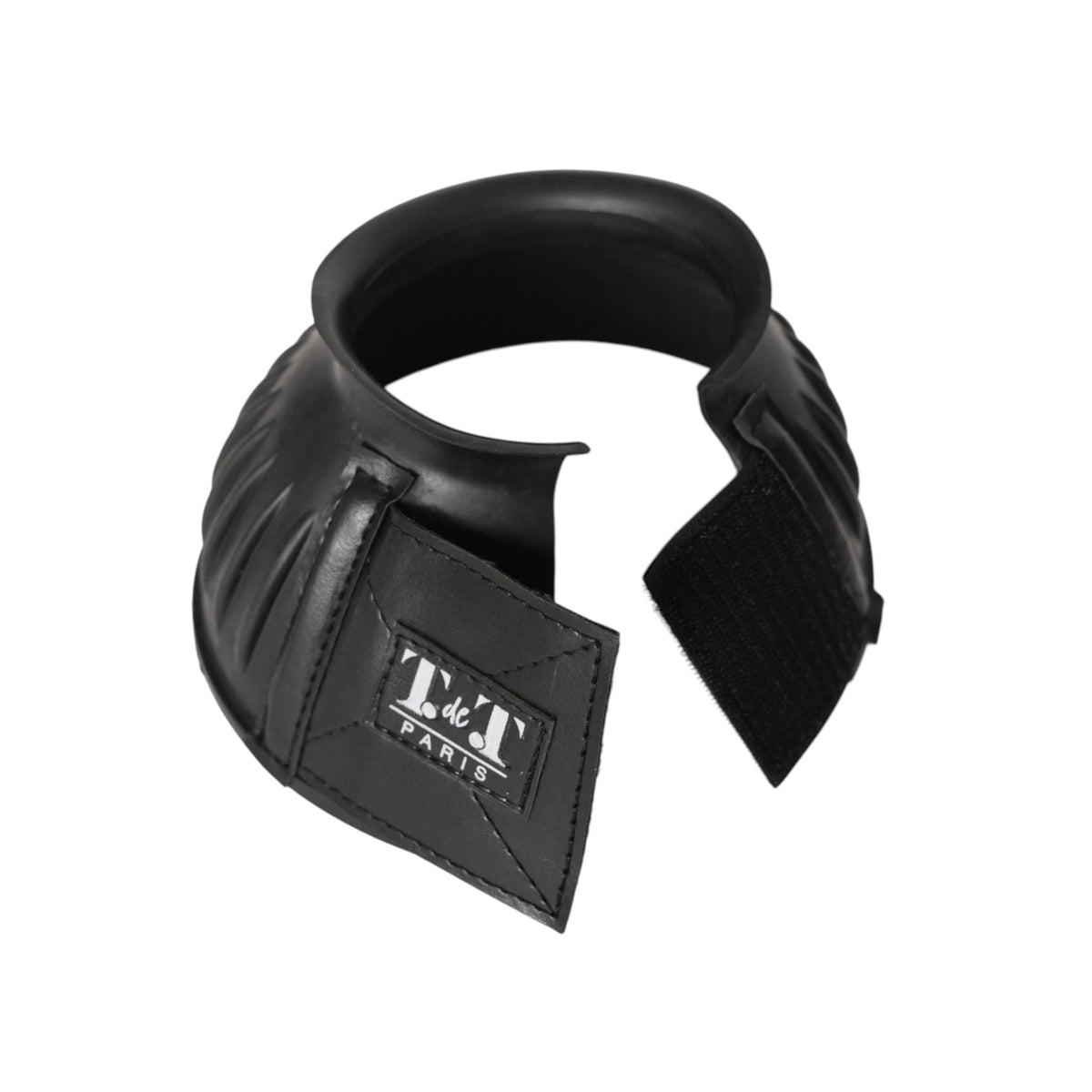 TdeT - Cloches caoutchouc velcro noir