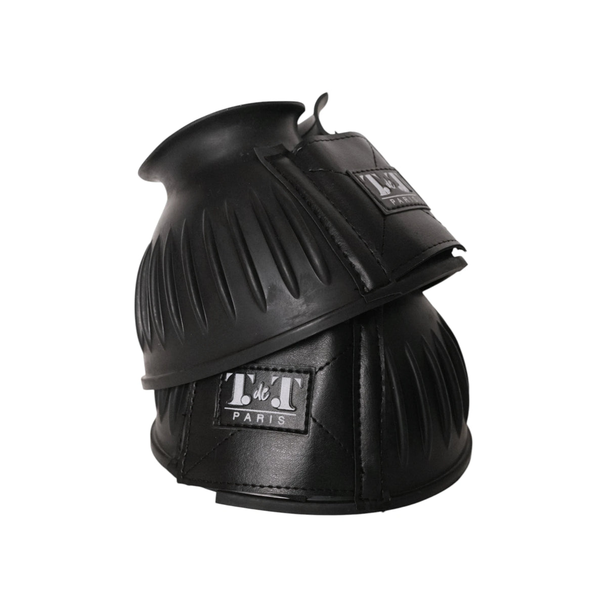TdeT - Cloches caoutchouc velcro noir