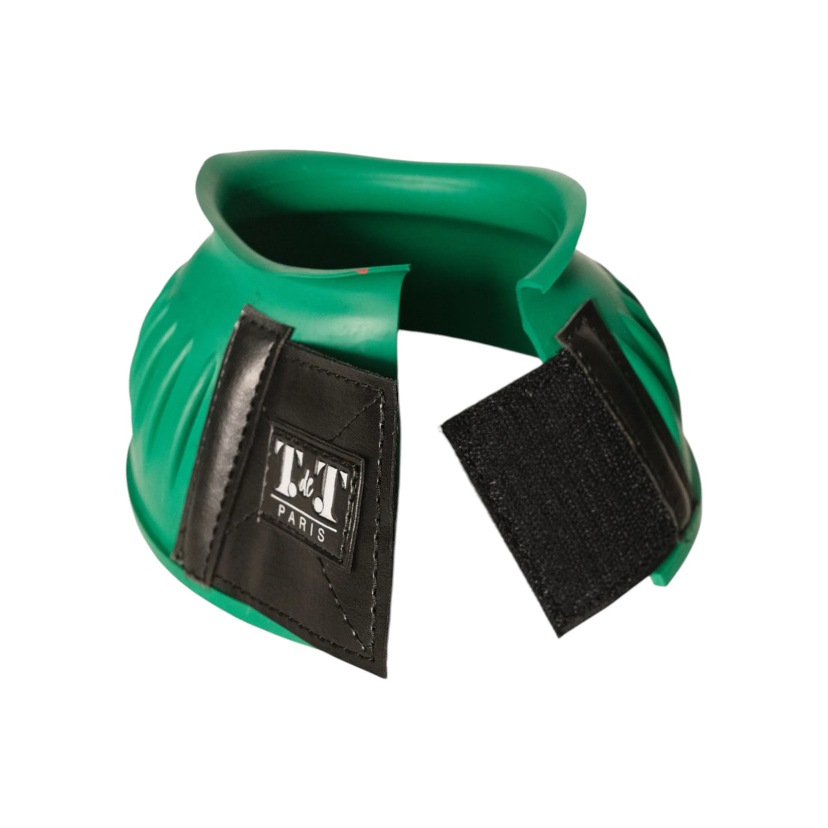 TdeT - cloches caoutchouc velcro vert