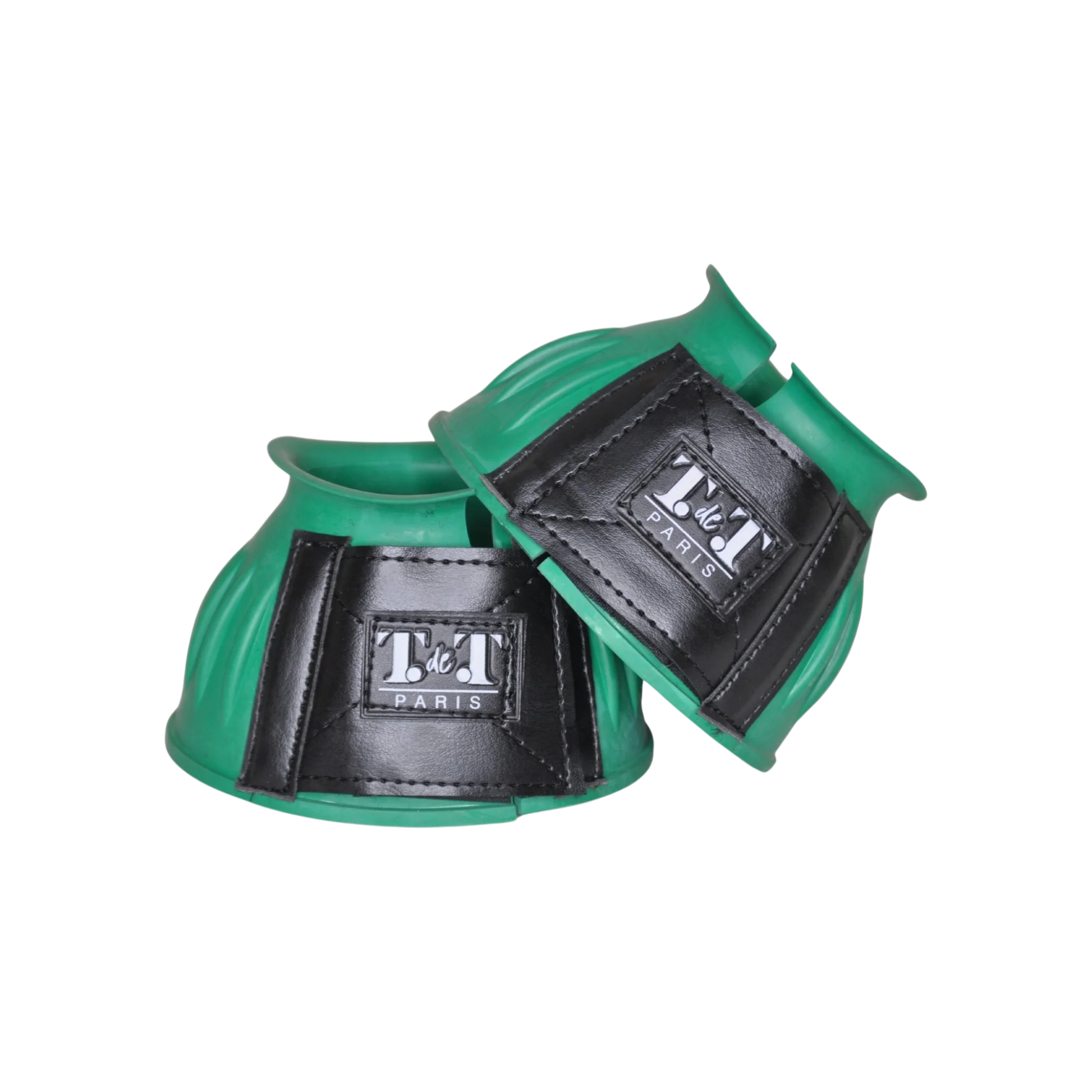 TdeT - Cloches caoutchouc velcro vert