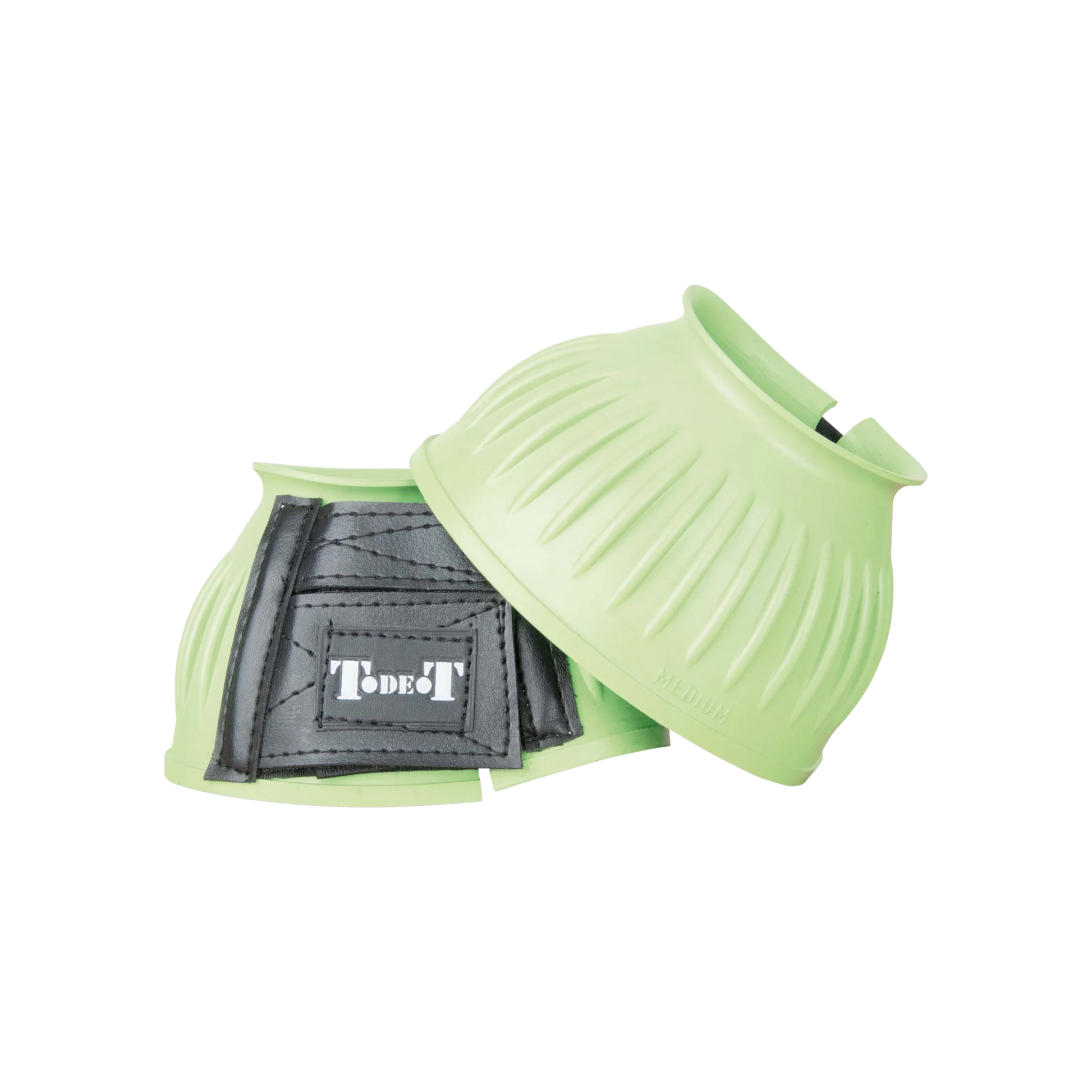 TdeT - Cloches caoutchouc velcro vert clair