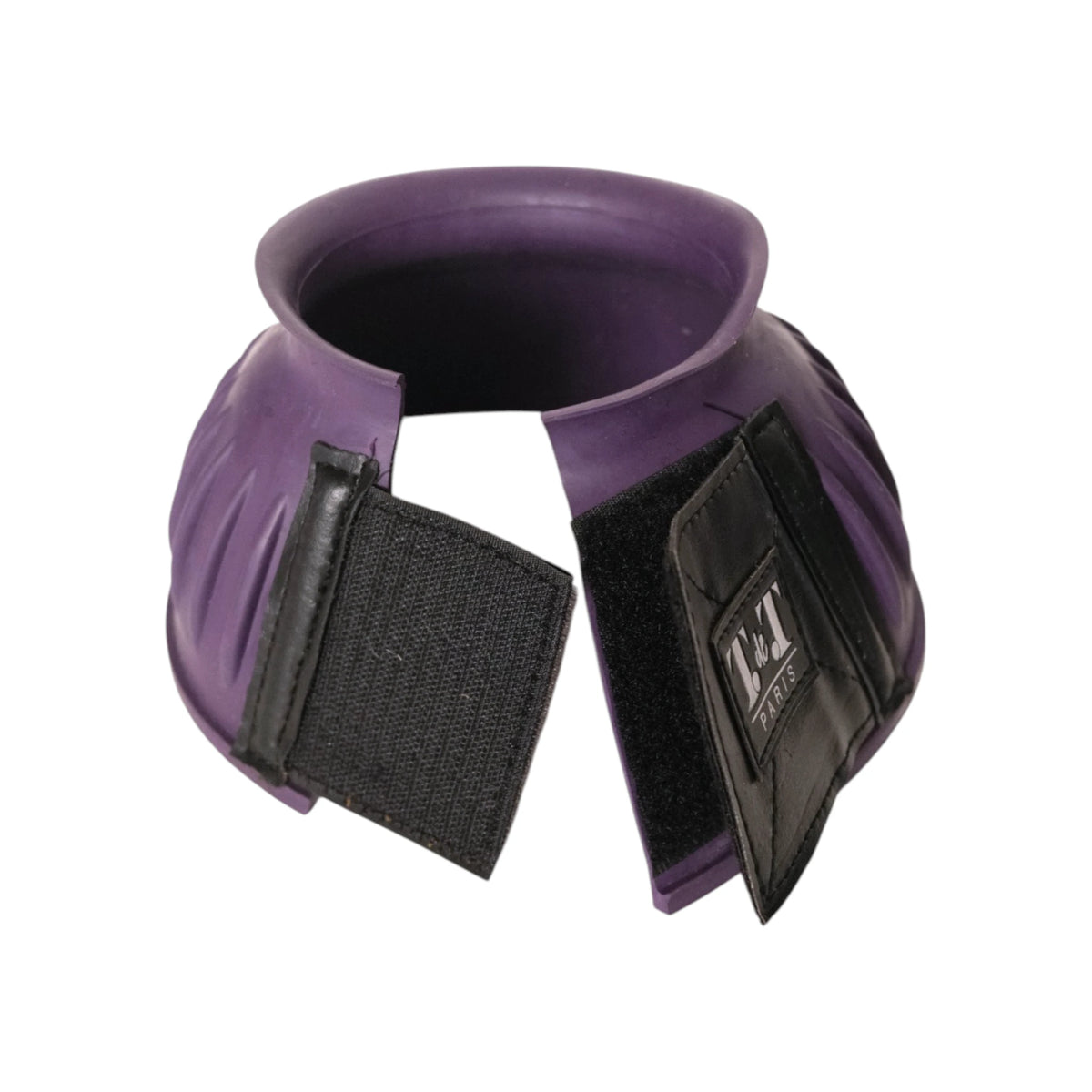 TdeT- Cloches caoutchouc velcros violet