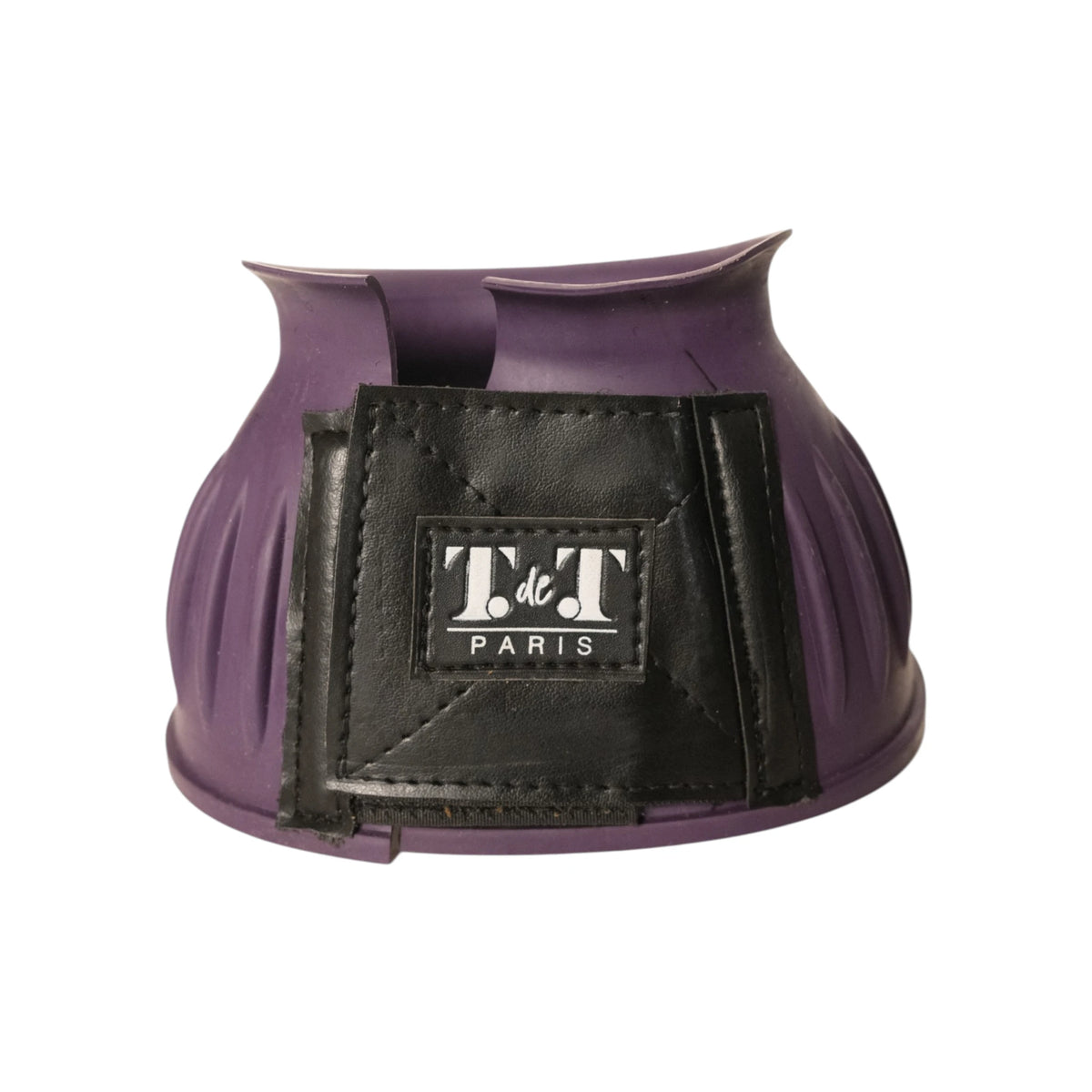 TdeT- Cloches caoutchouc velcros violet