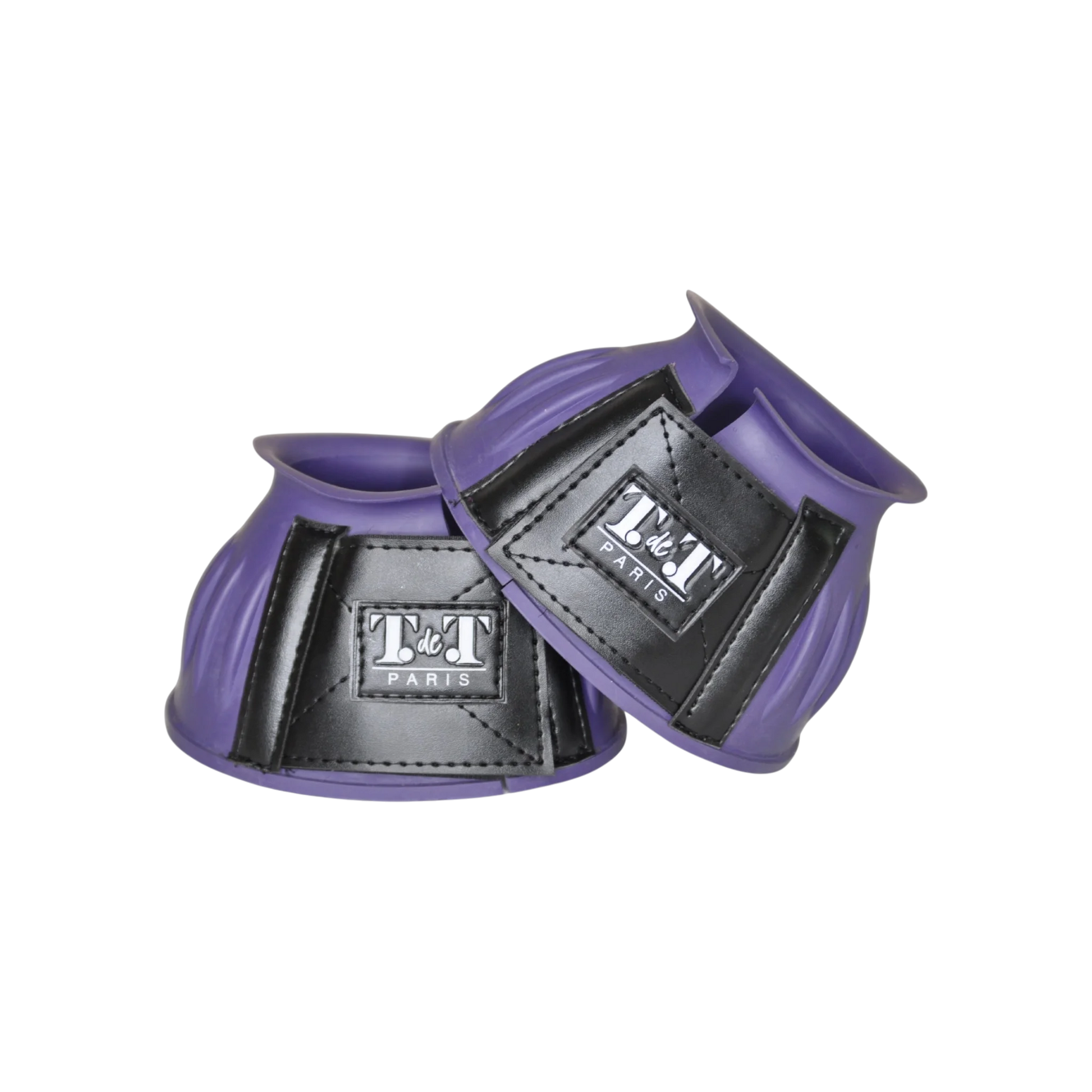 TdeT - Cloches caoutchouc velcro violet