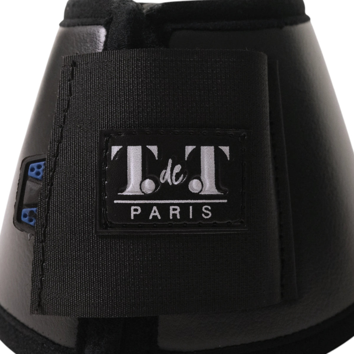 TdeT - Cloches néoprène cuir synthétique velcro noir