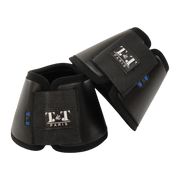 TdeT - Cloches néoprène cuir synthétique velcro noir