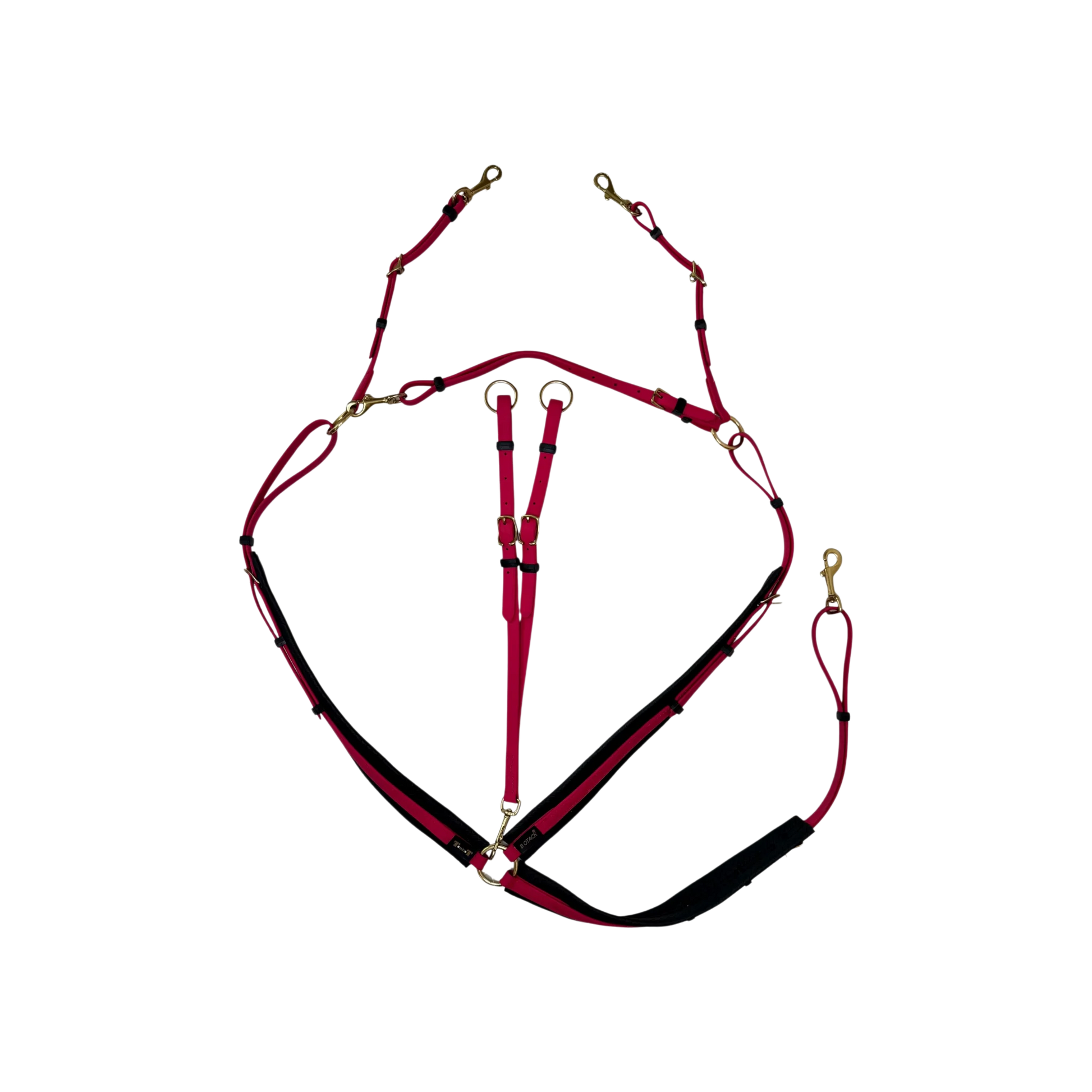 TdeT - Collier de chasse Biotack® fuchsia