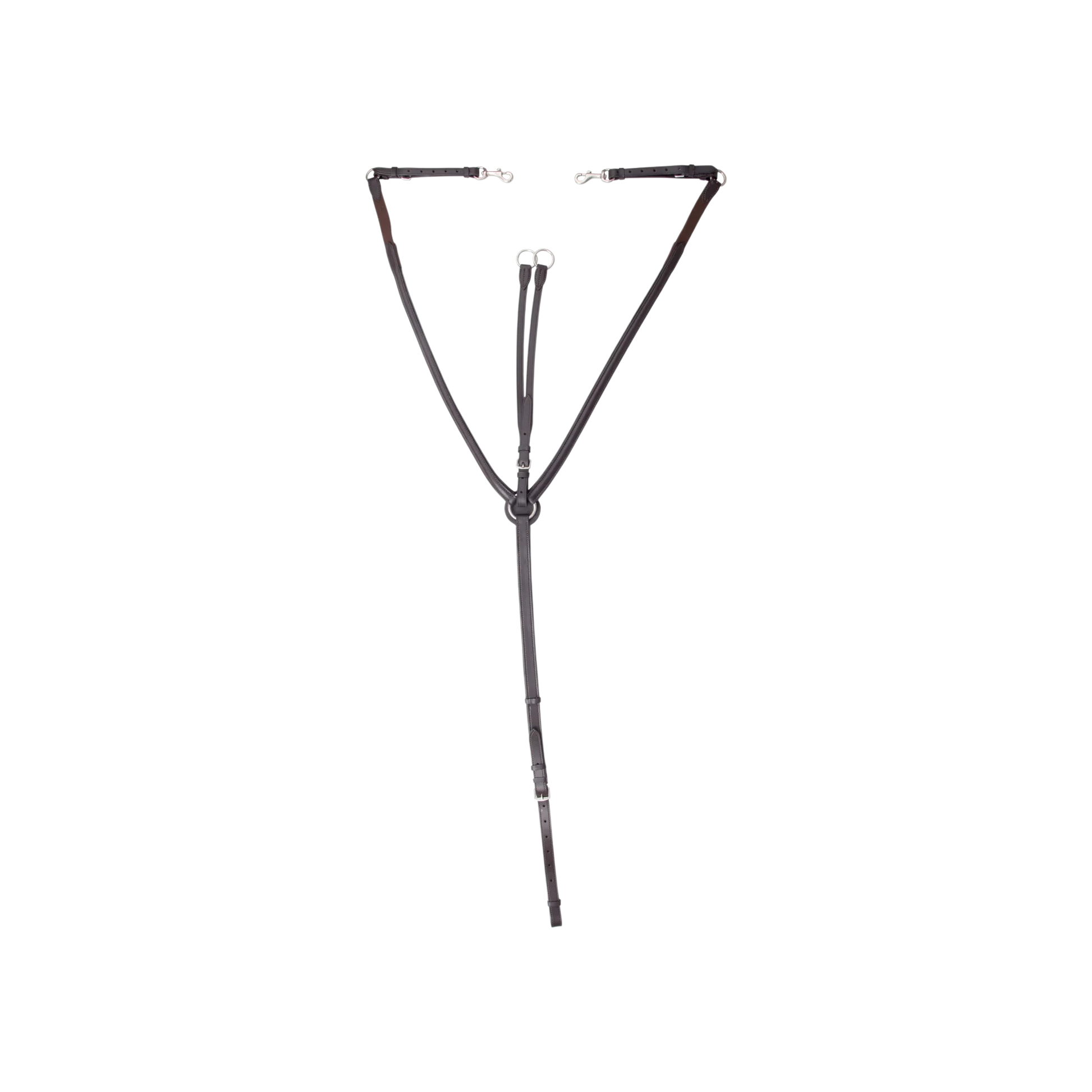 TdeT - Collier de chasse doublé havane foncé