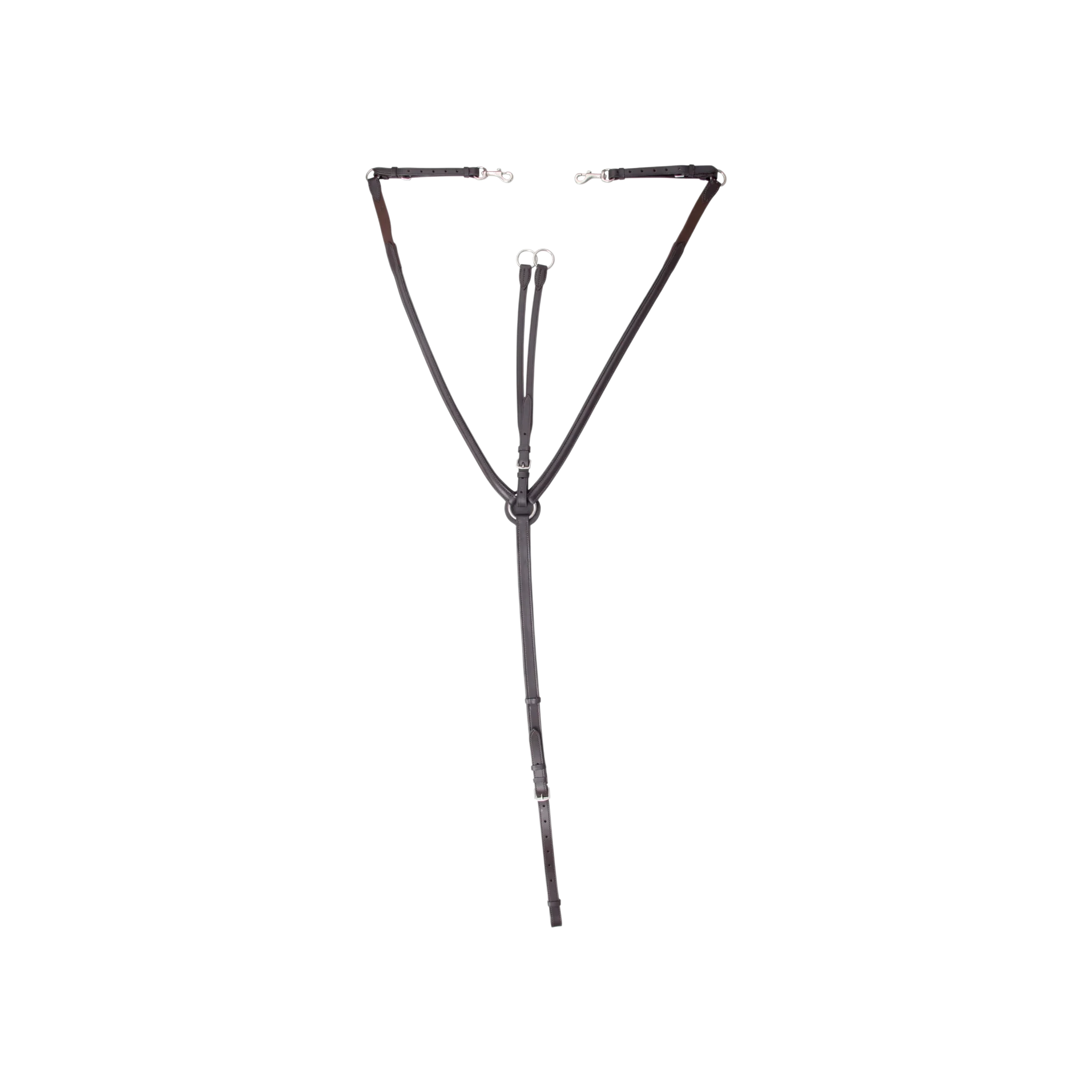 TdeT - Collier de chasse doublé havane foncé