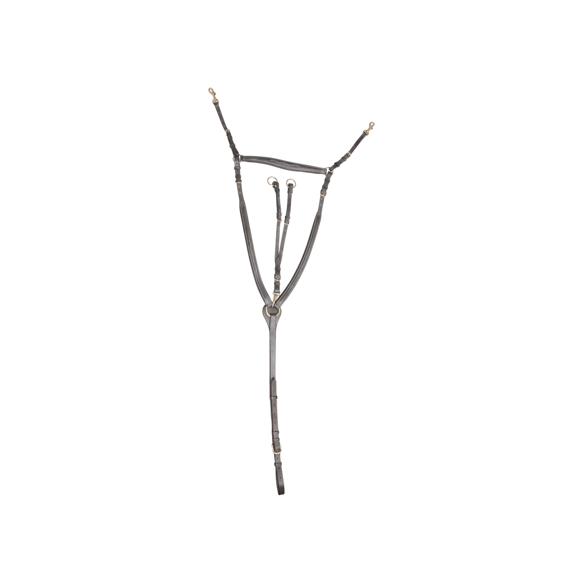 TdeT - Bridge breastplate dark havana