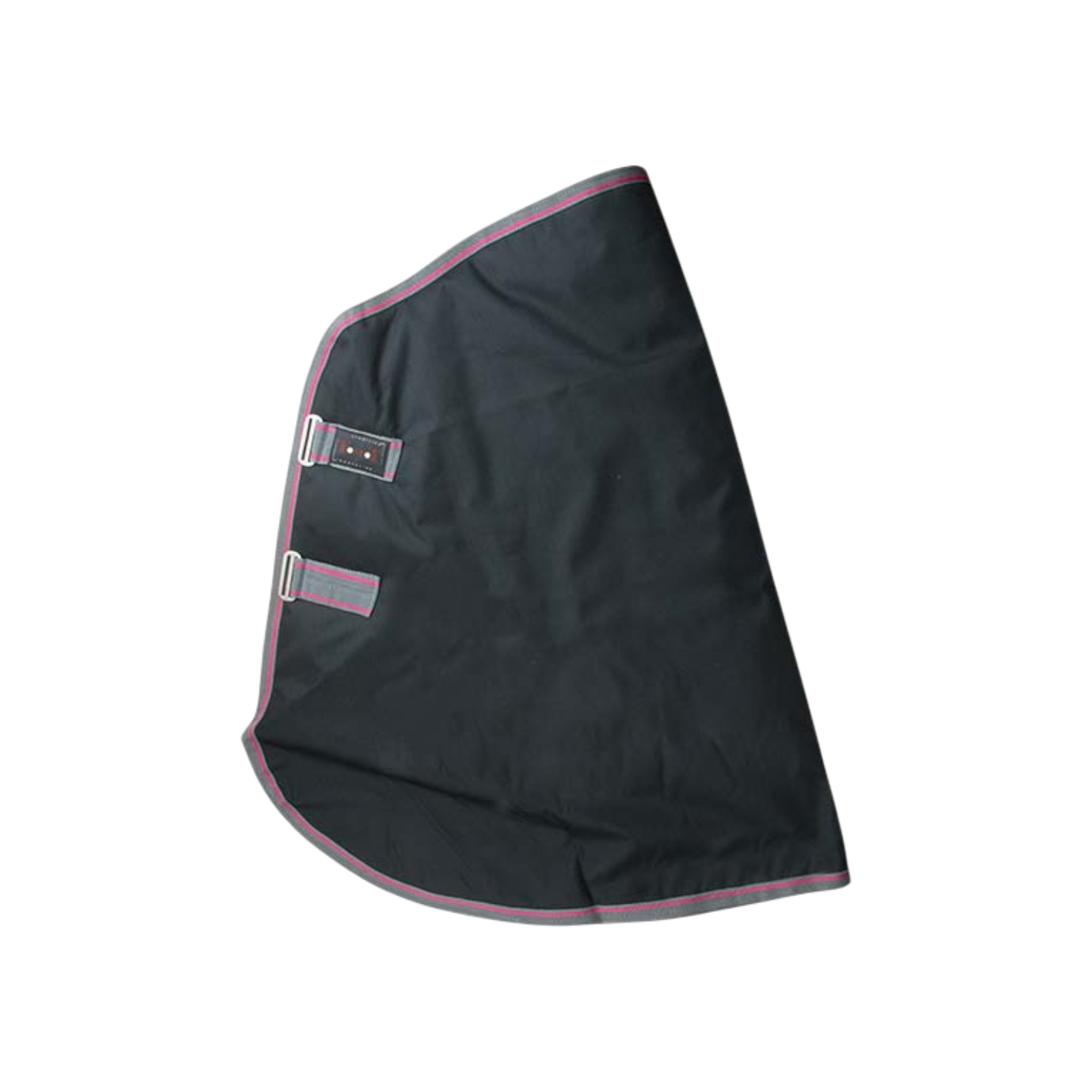 TdeT - Couvre-cou imperméable doublé poly-coton noir gris