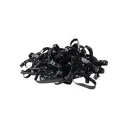 TdeT - Élastiques à crins silicone noir