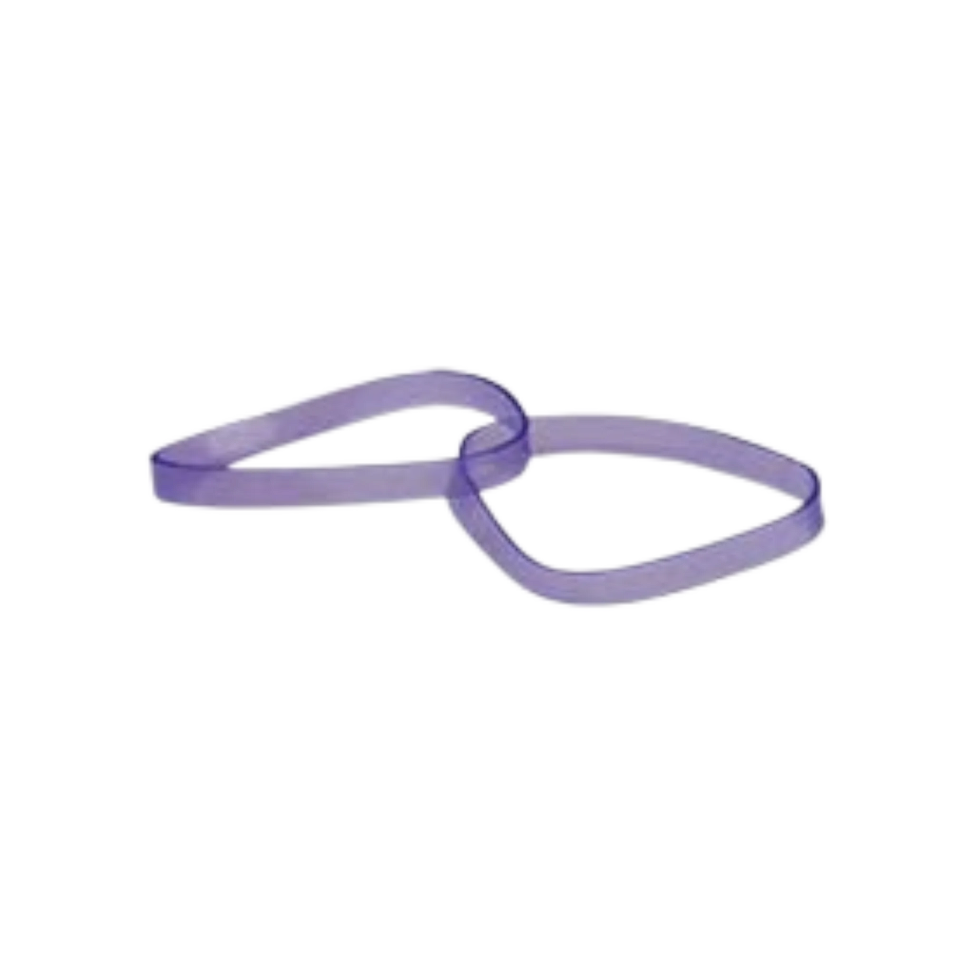 TdeT - Élastiques à crins silicone violet