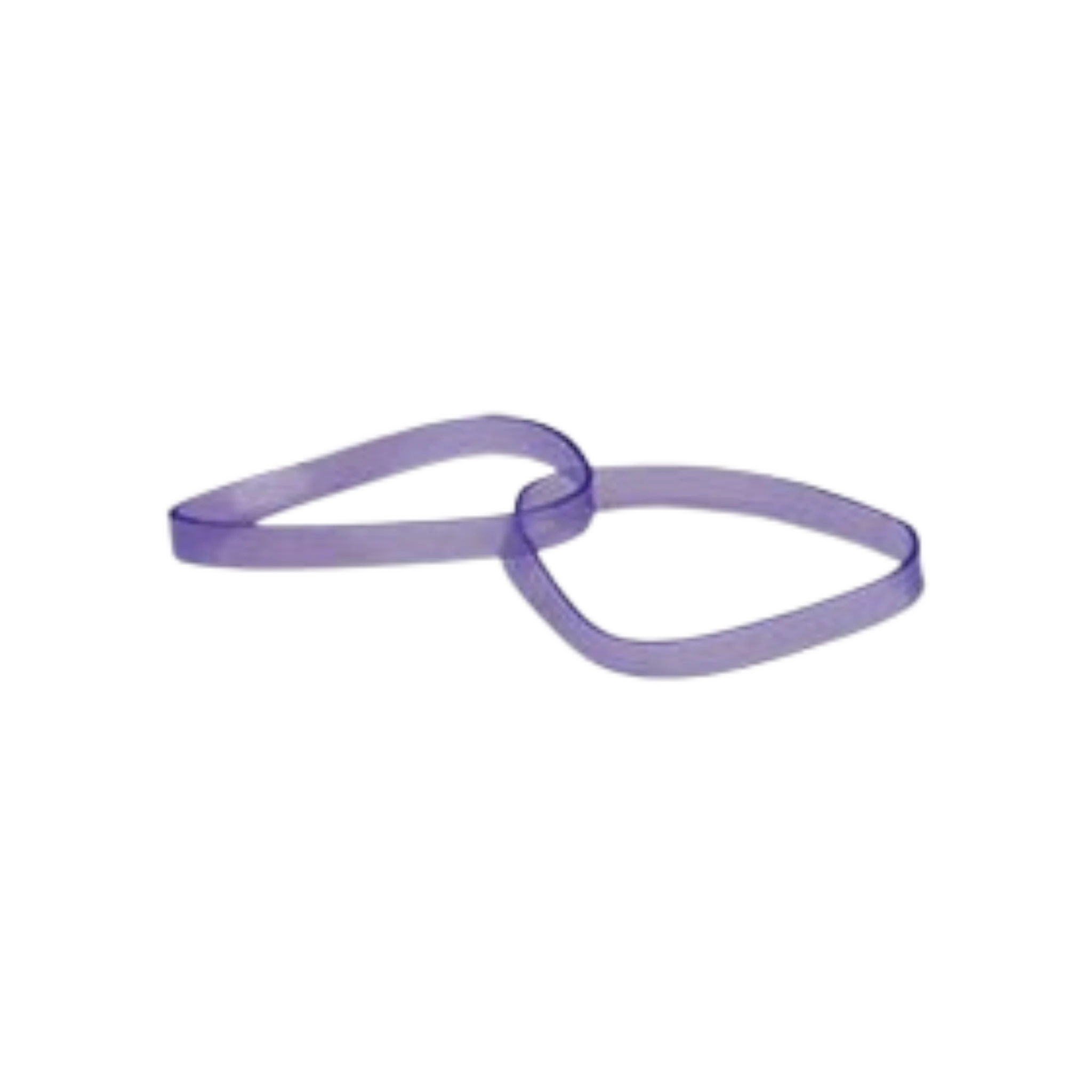 TdeT - Élastiques à crins silicone violet