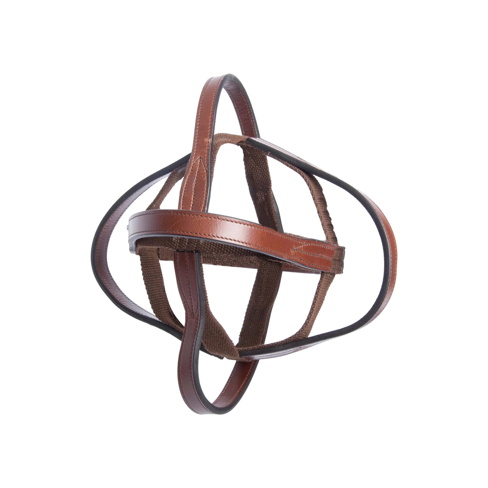 TdeT - Enveloppe de ballon horse-ball havane foncé