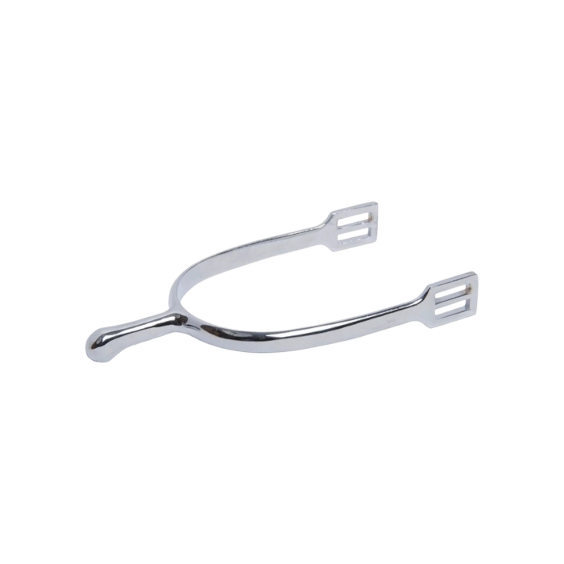 TdeT - Éperons polo acier nickelé