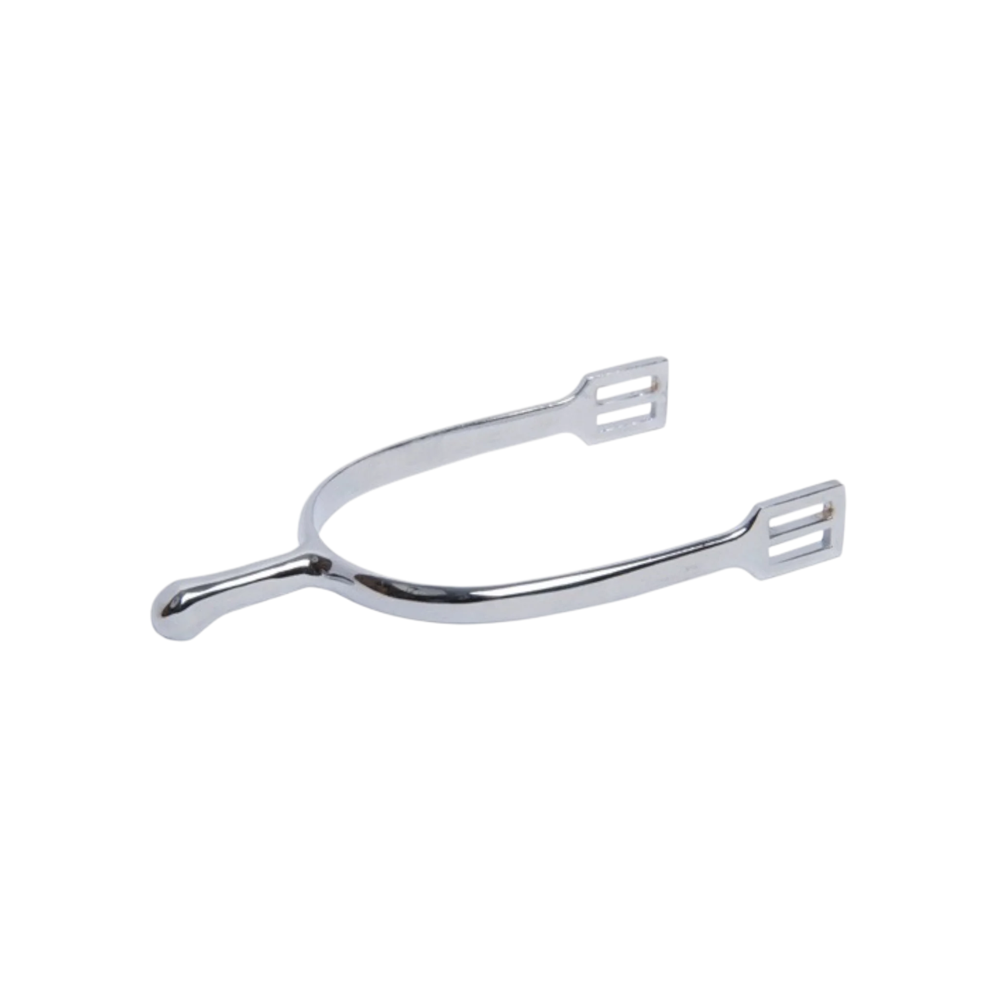 TdeT - Éperons polo inox argent