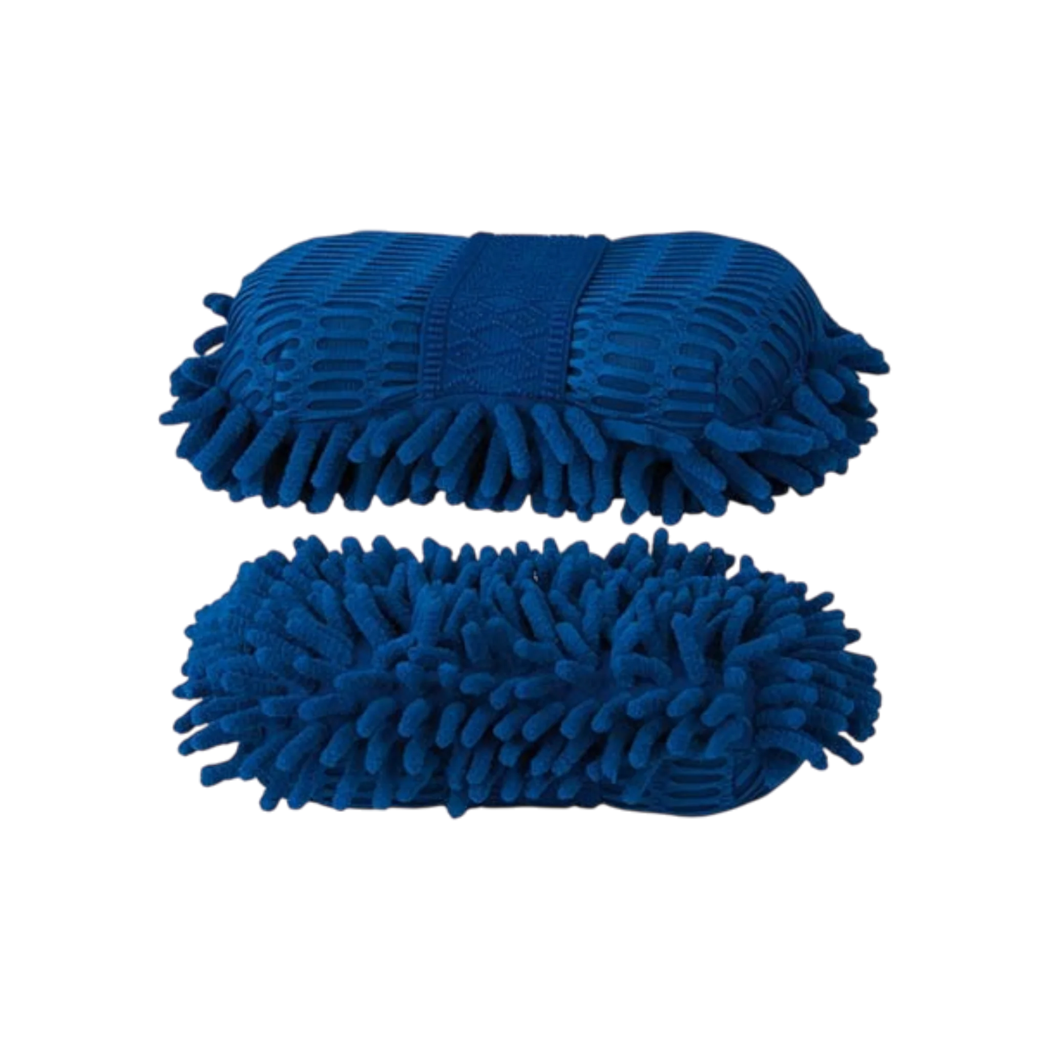 TdeT - Éponge mesh et micro-fibre bleu roi