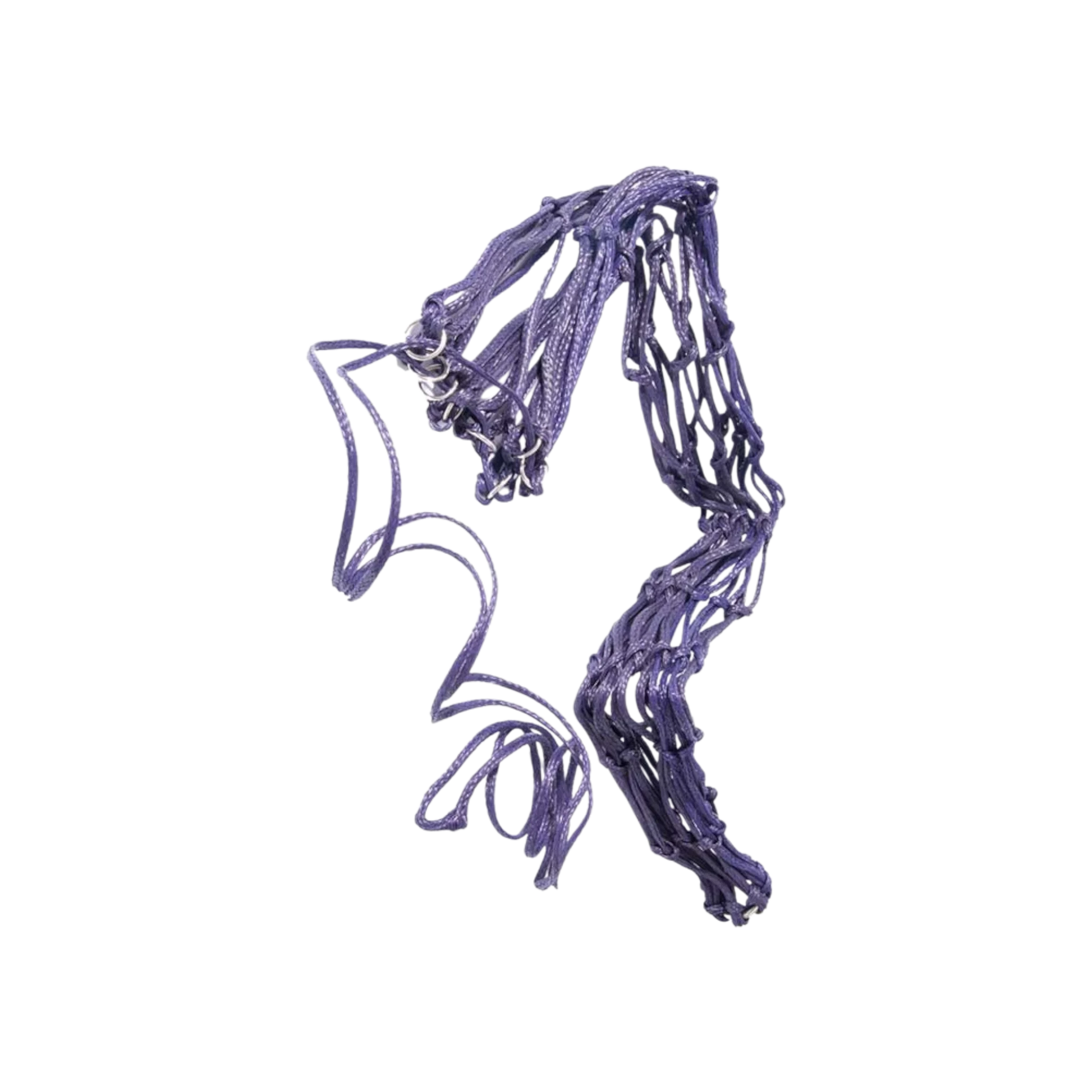 TdeT - Filet à foin grandes mailles bleu