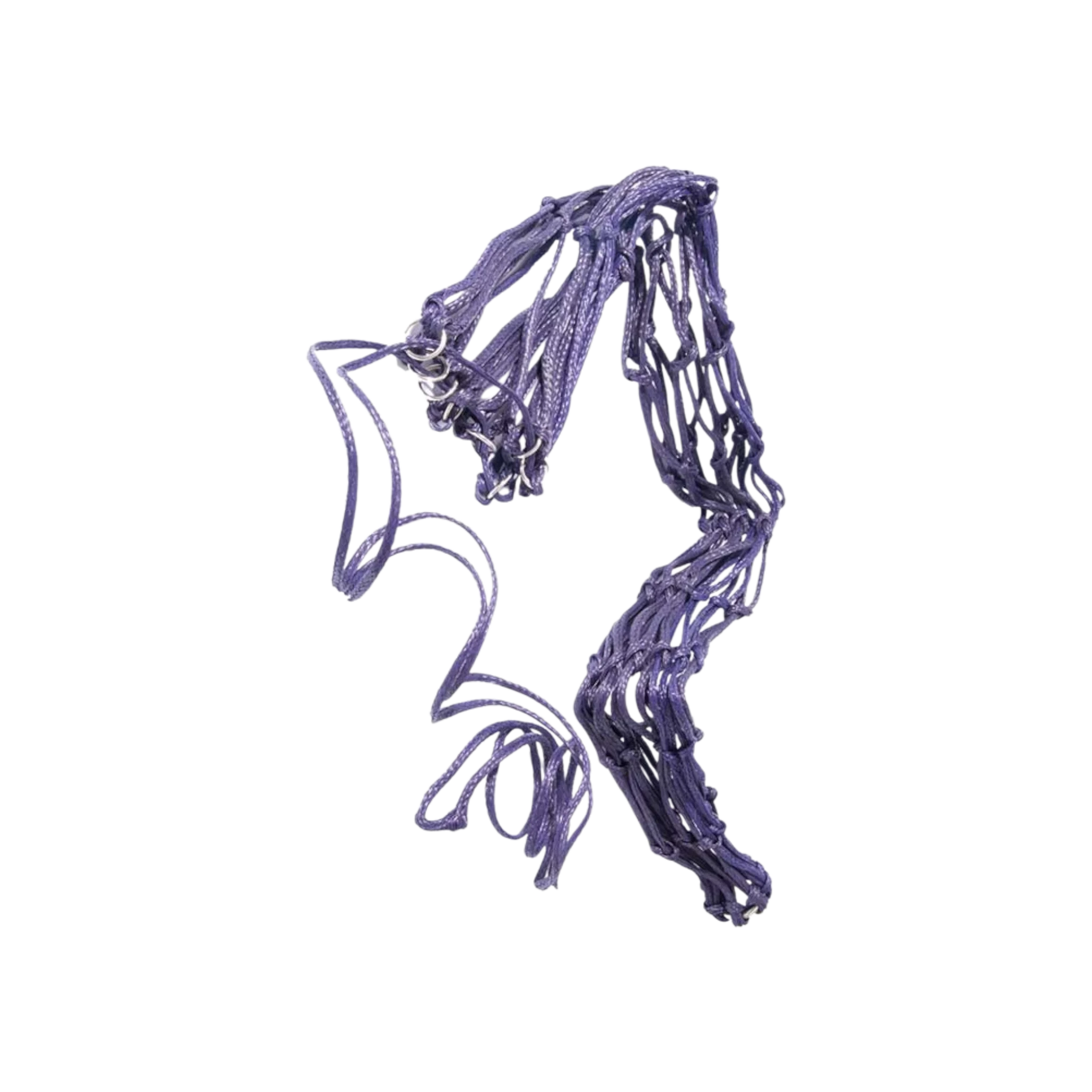 TdeT - Filet à foin grandes mailles bleu