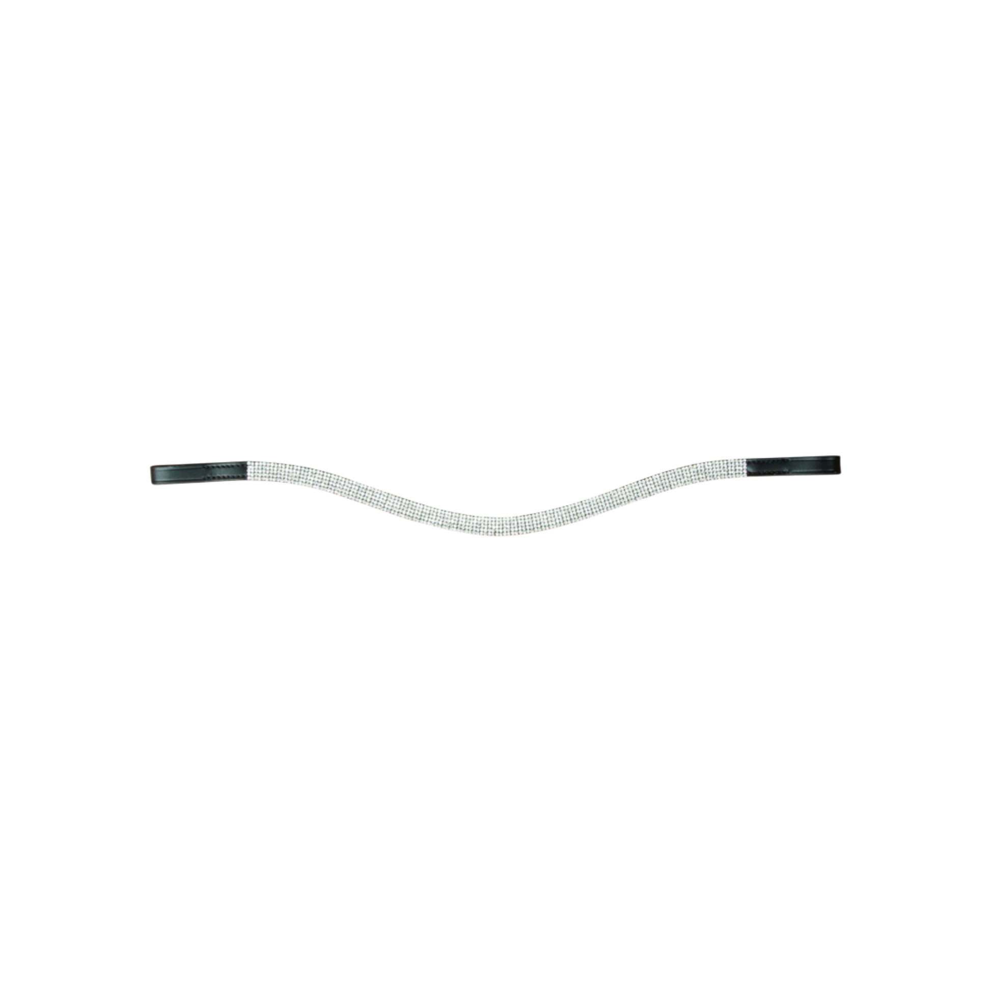 TdeT - Frontal Strass noir argent