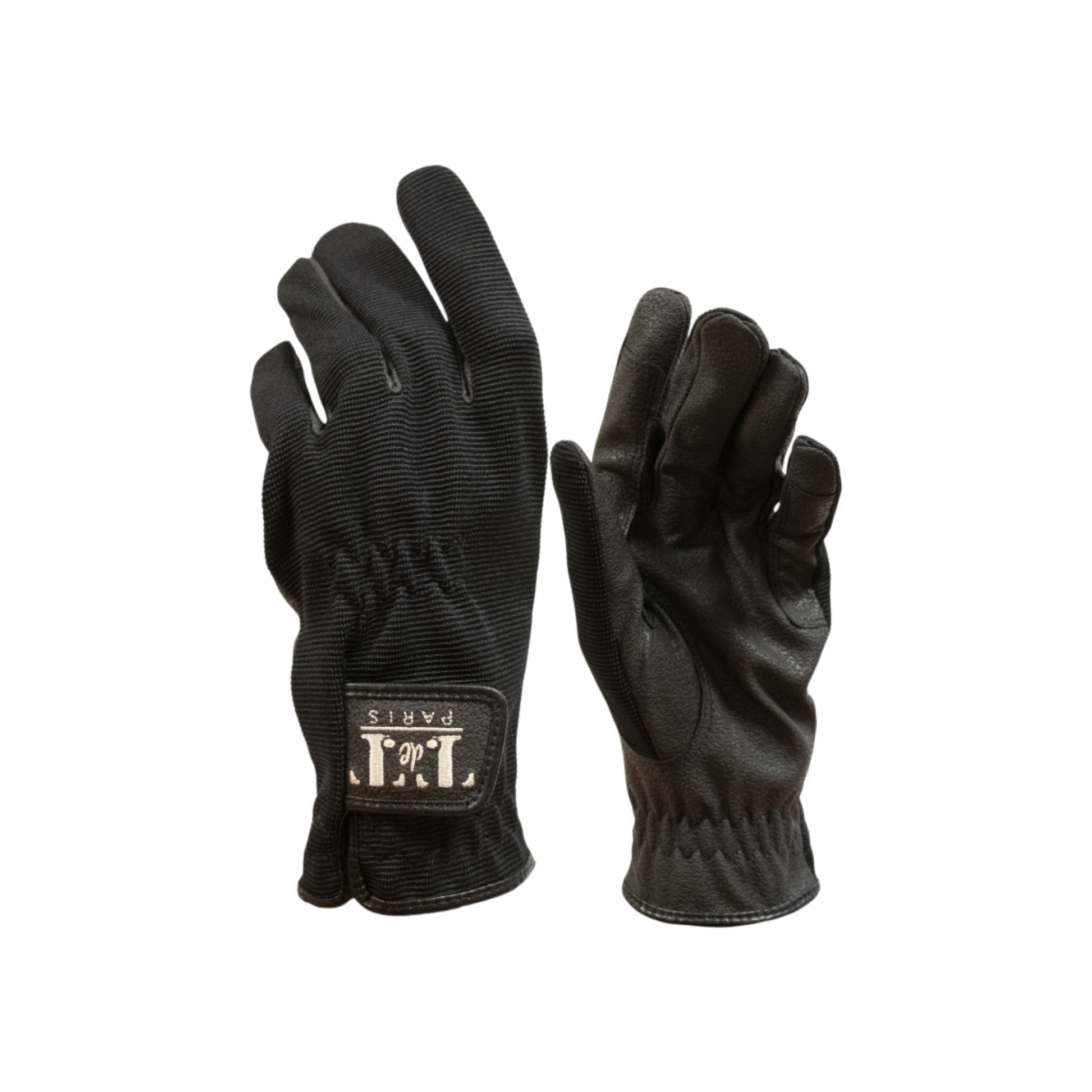 TdeT - Gants d'équitation Club noir