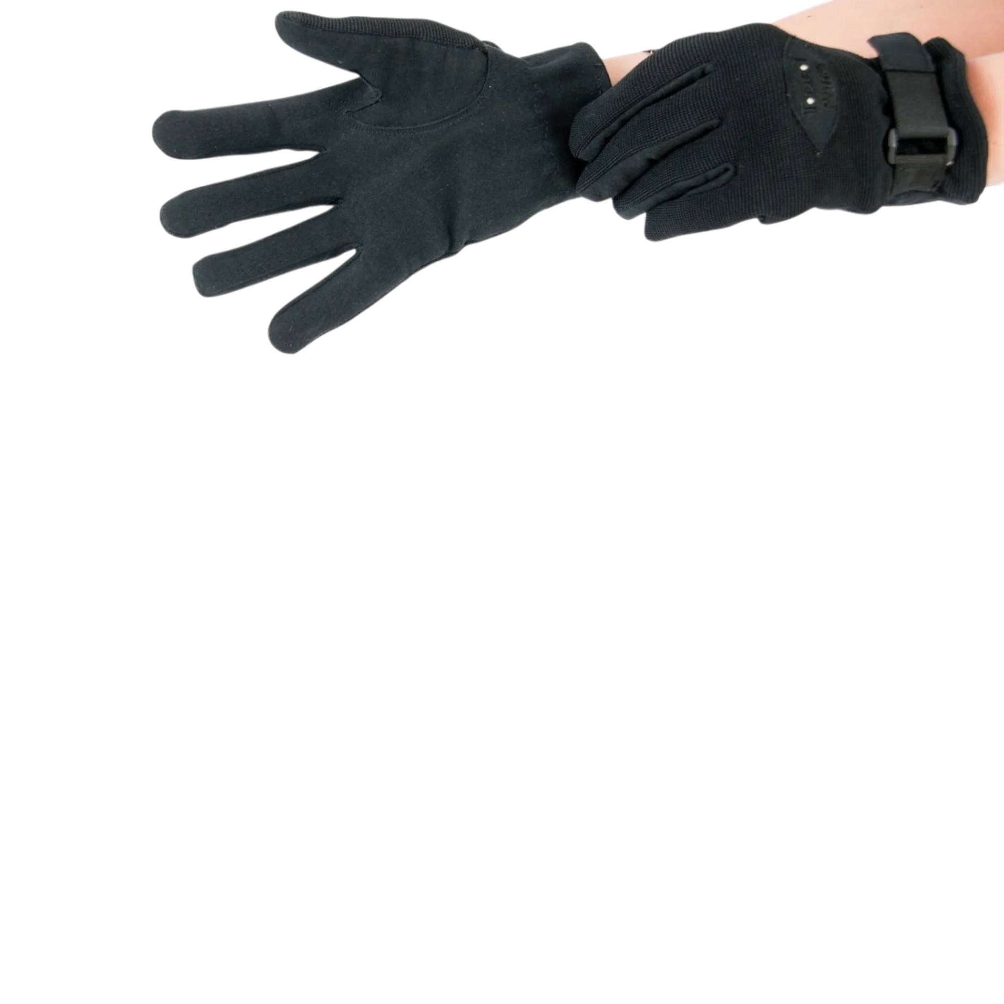 TdeT - Gants d'équitation Évasion été noir