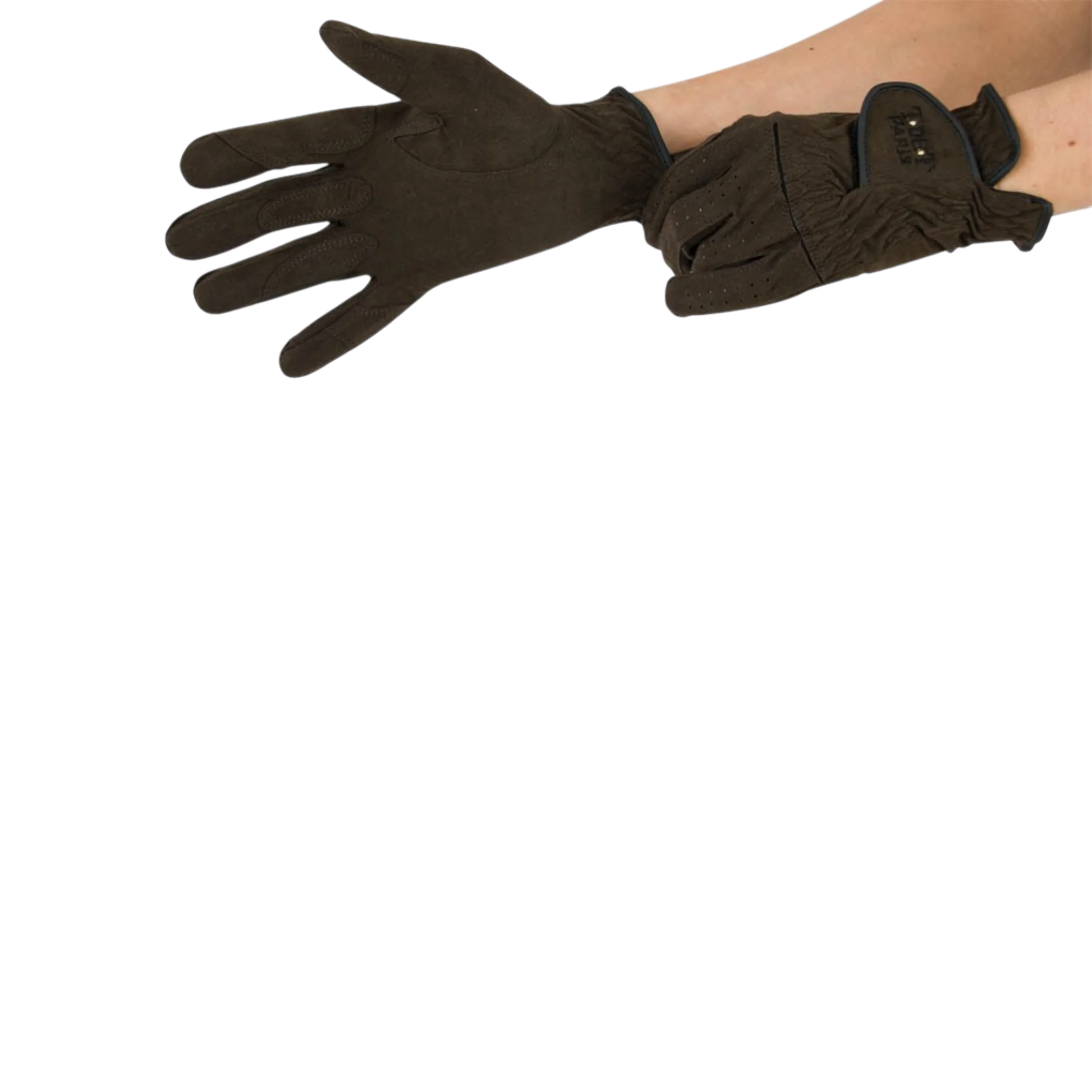 TdeT - Gants d'équitation Perfection marron foncé
