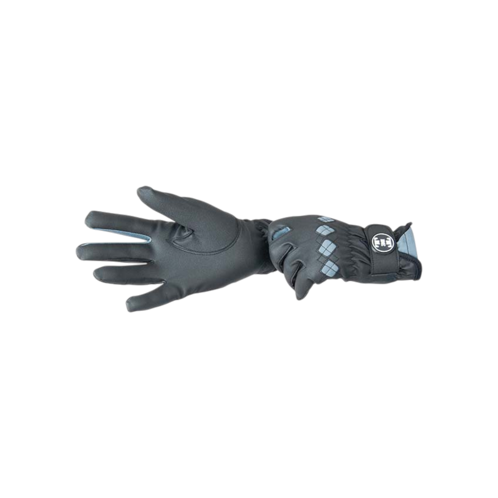 TdeT - Gants d'équitation Précision noir gris