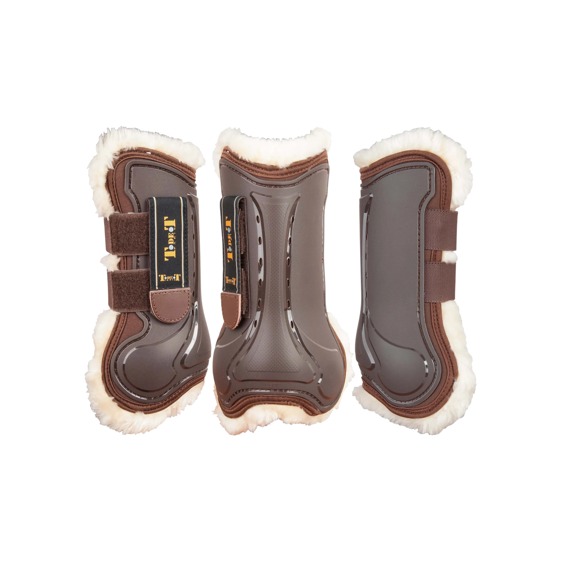 TdeT - Guêtres Design mouton marron