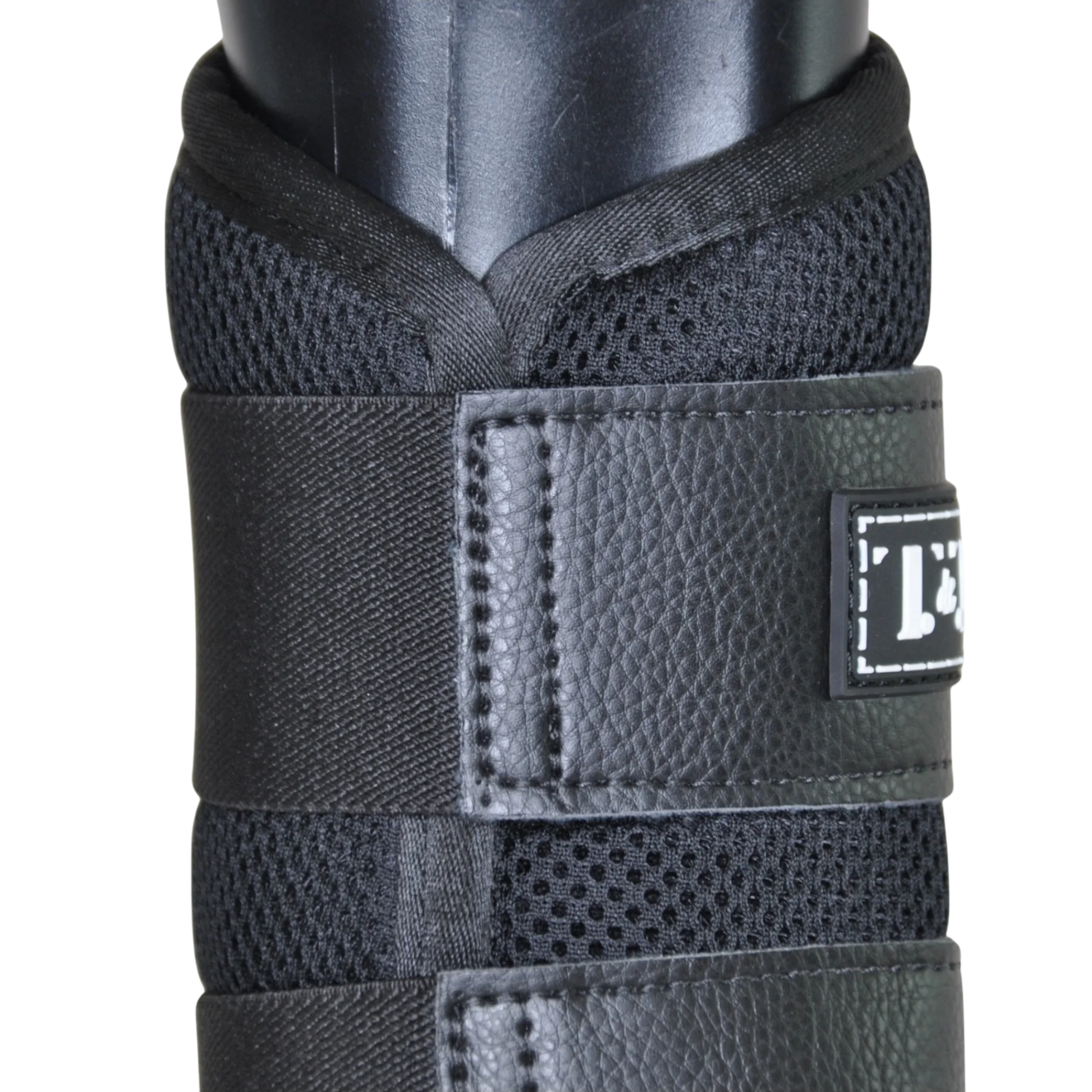 TdeT - Guêtres mesh et néoprène noir