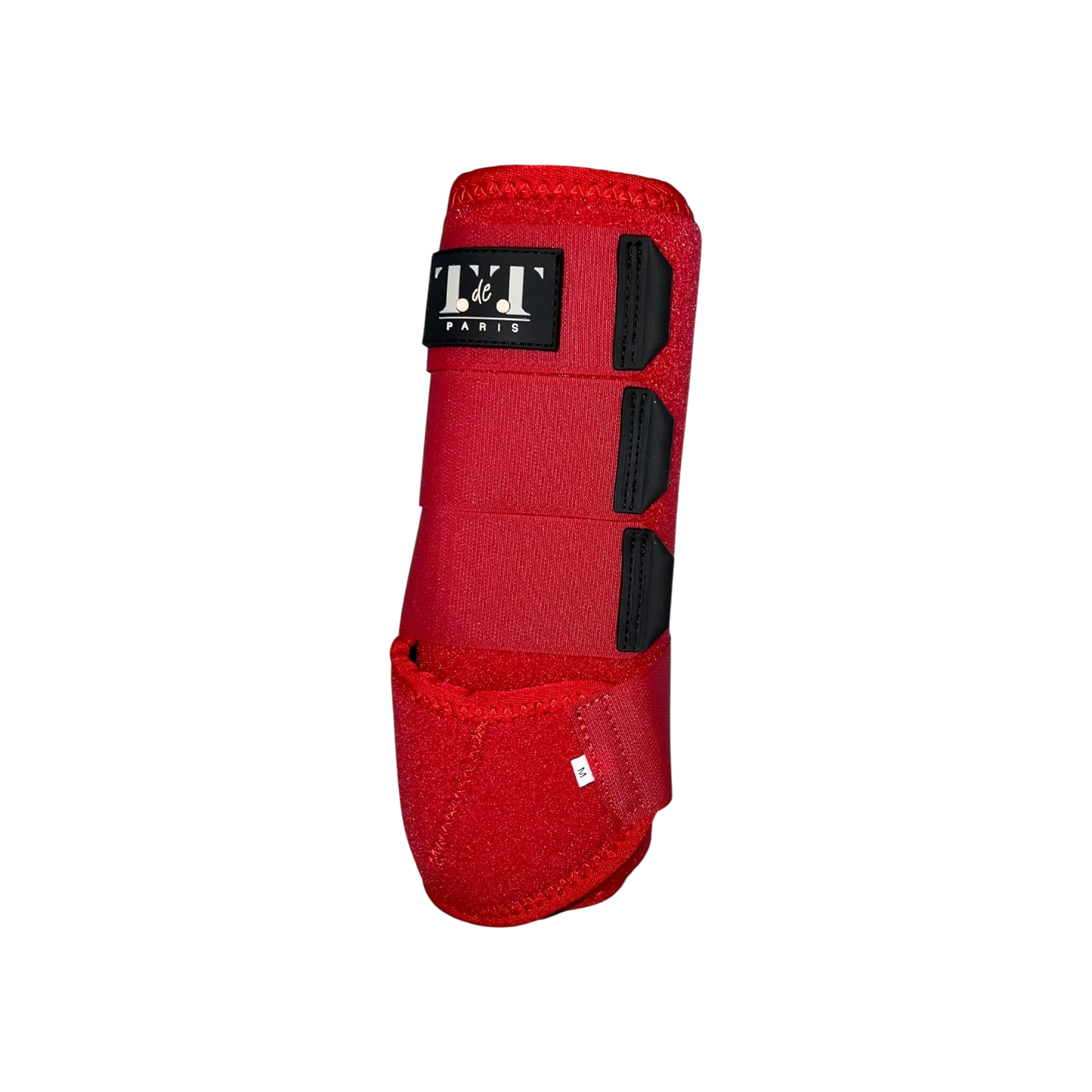 TdeT - Guêtres néoprène rouge