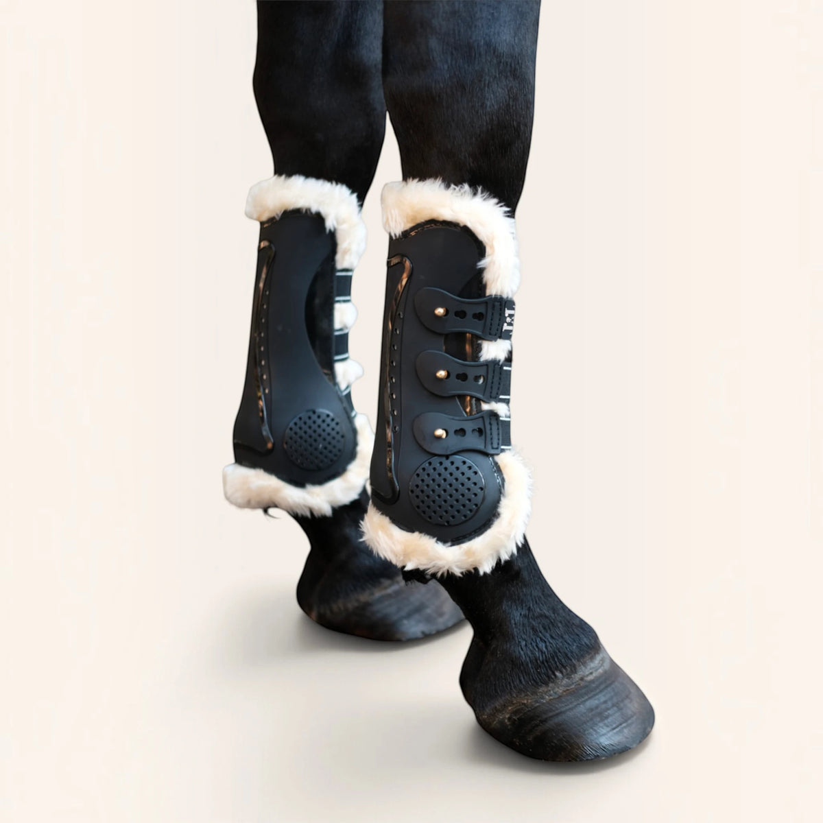 TdeT - Guêtres Proteck Compet doublure mouton noir naturel