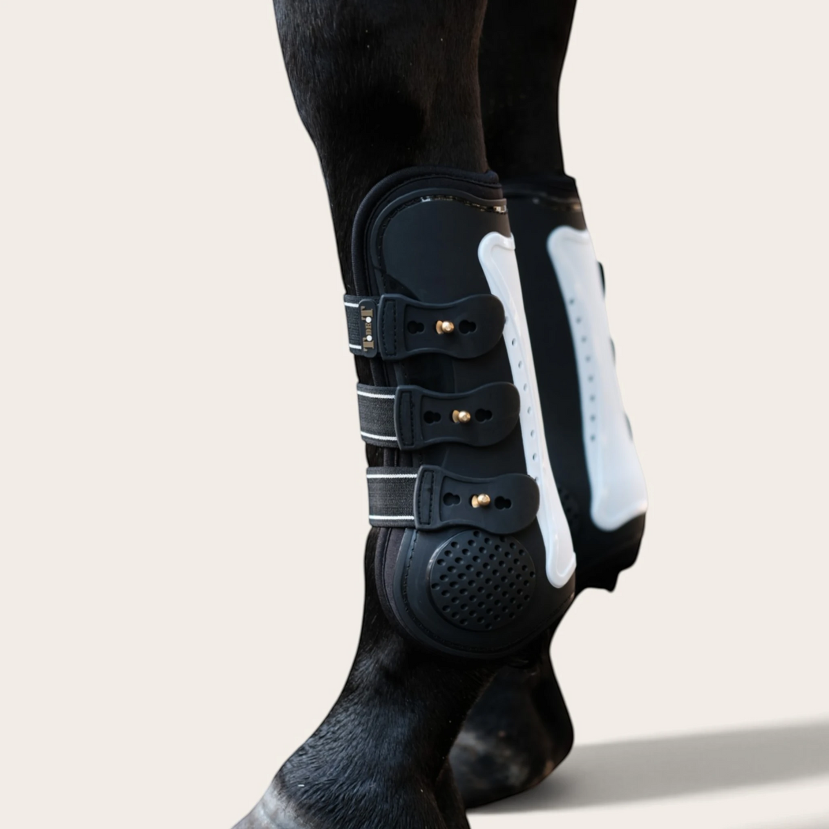 TdeT - Guêtres Proteck Compet noir blanc