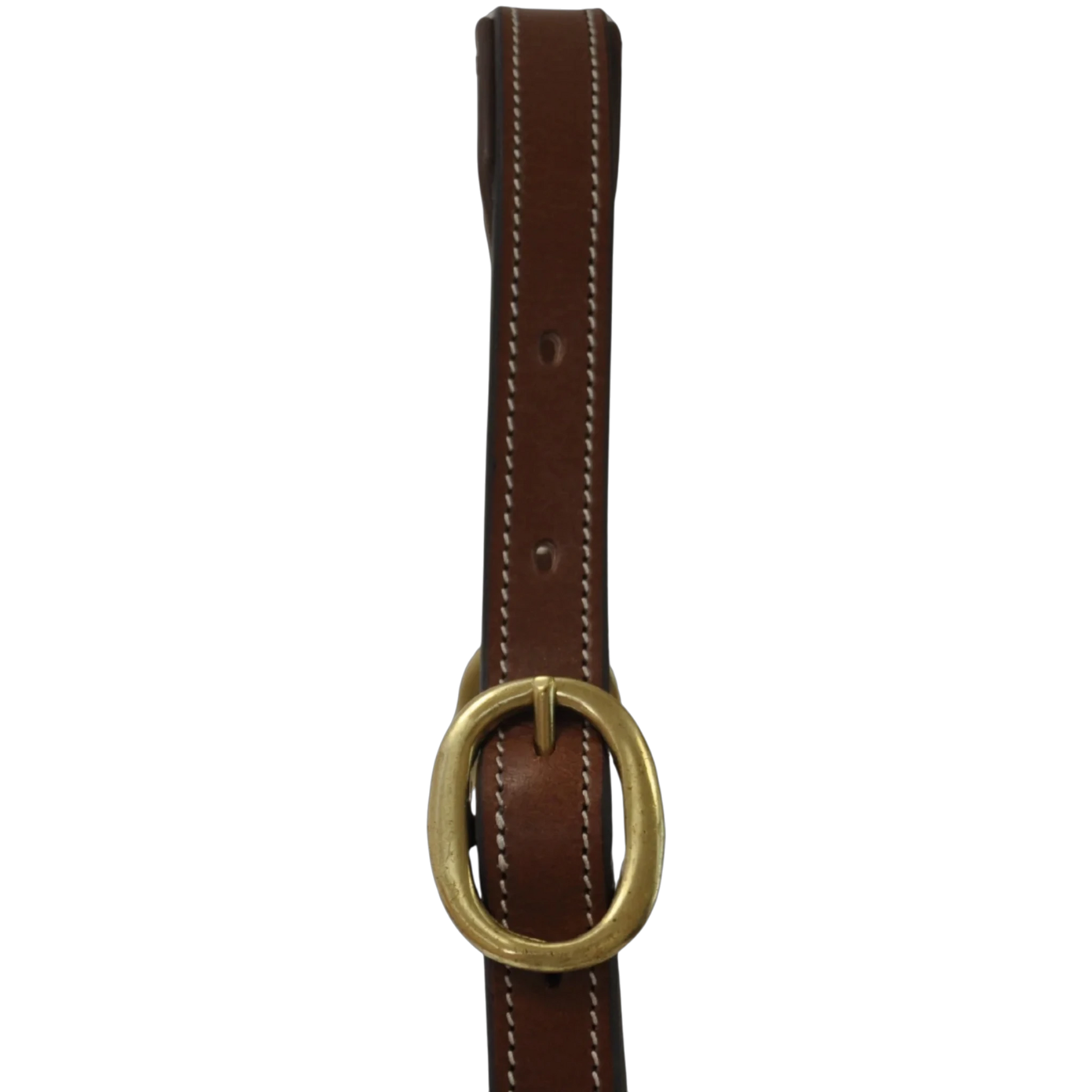 TdeT - Licol cuir classique tabac