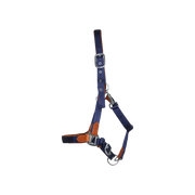 TdeT - Licol cuir et sangle marine