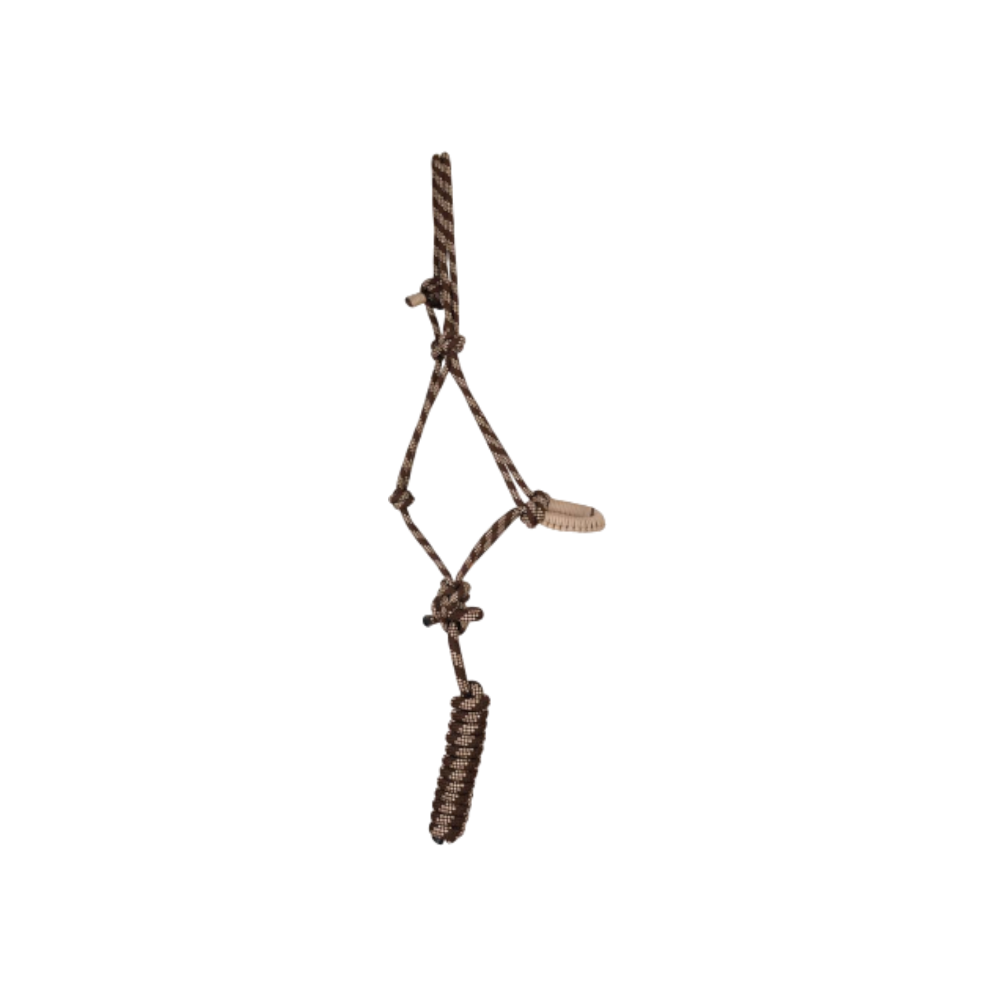 TdeT - Licol éthologique Confort marron/ beige mélangé