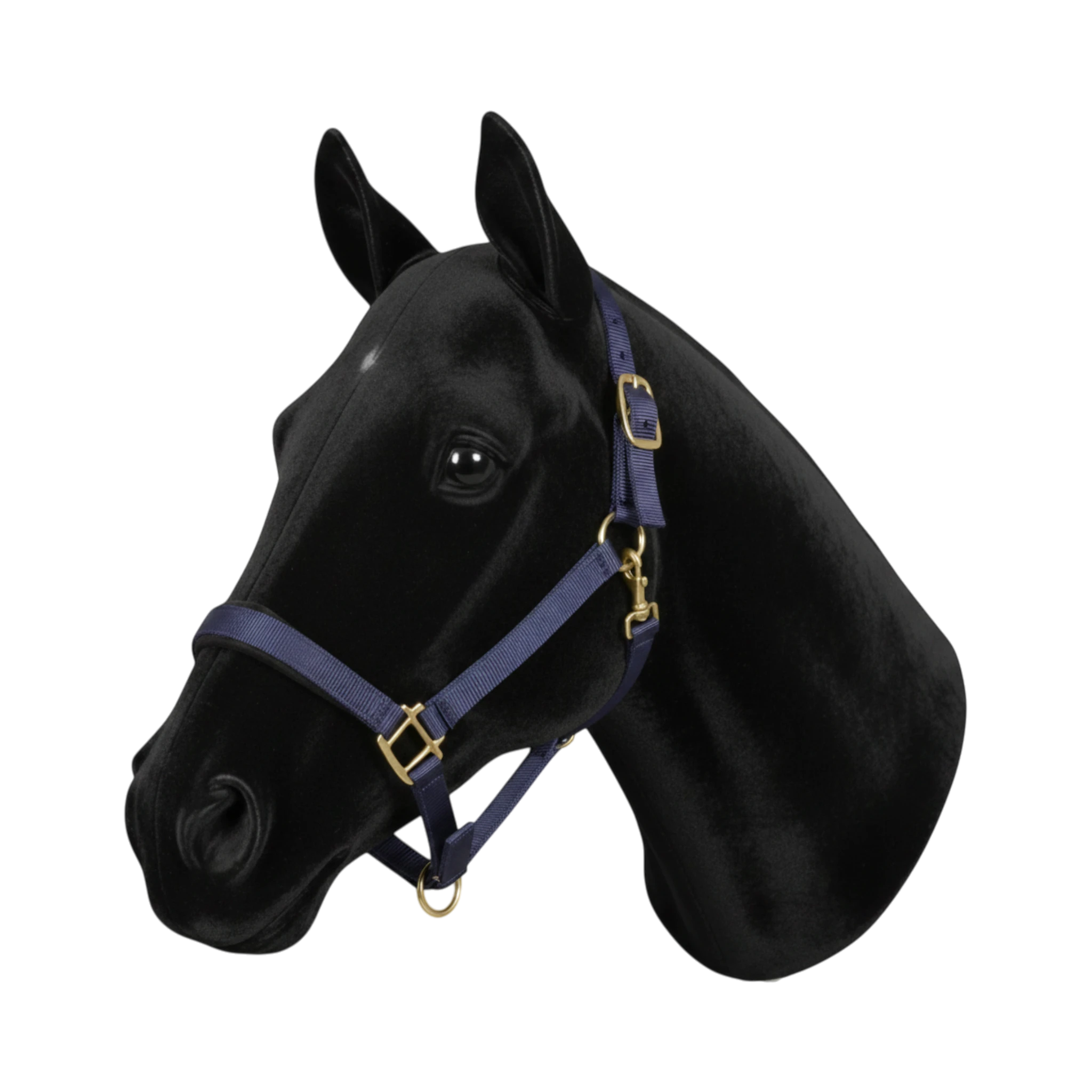 TdeT - Synthetic suede-lined halter navy