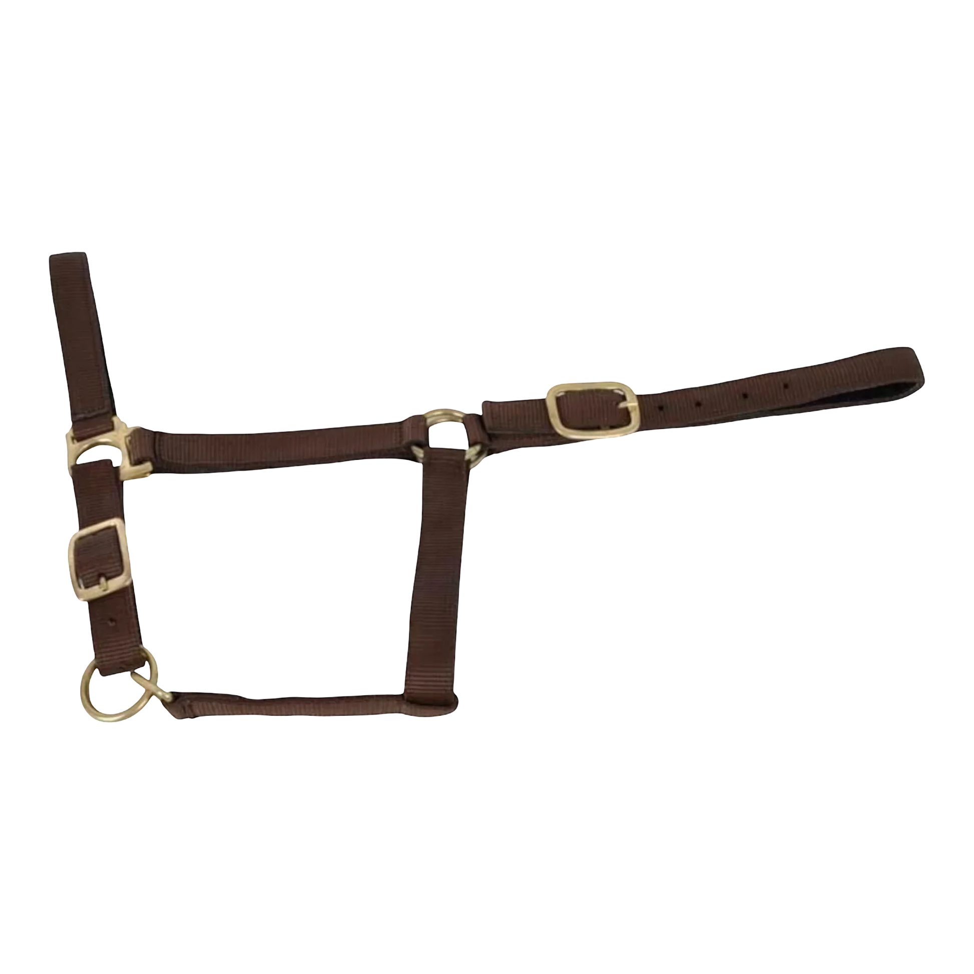 TdeT - Synthetic suede-lined halter dark brown