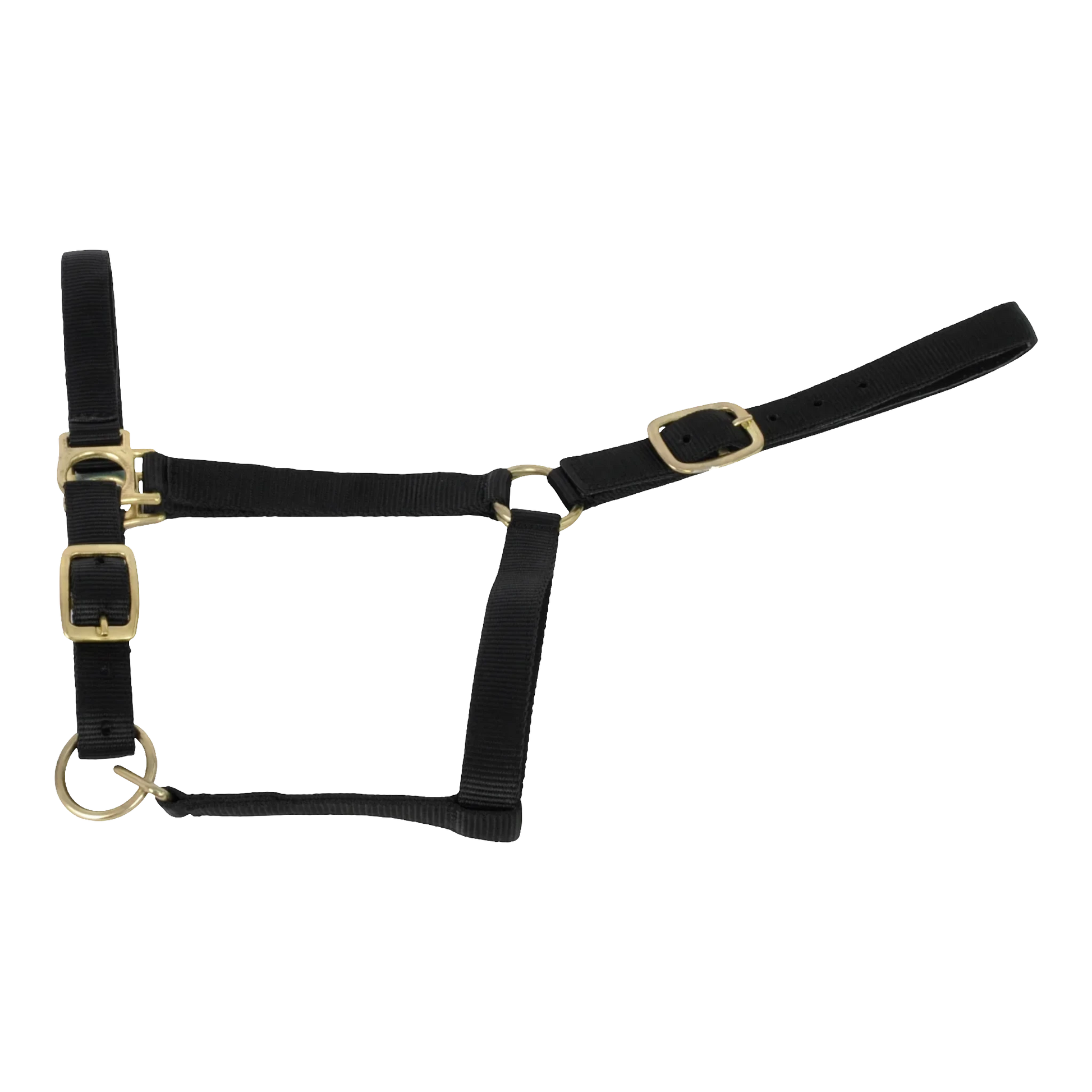 TdeT - Synthetic suede-lined halter black