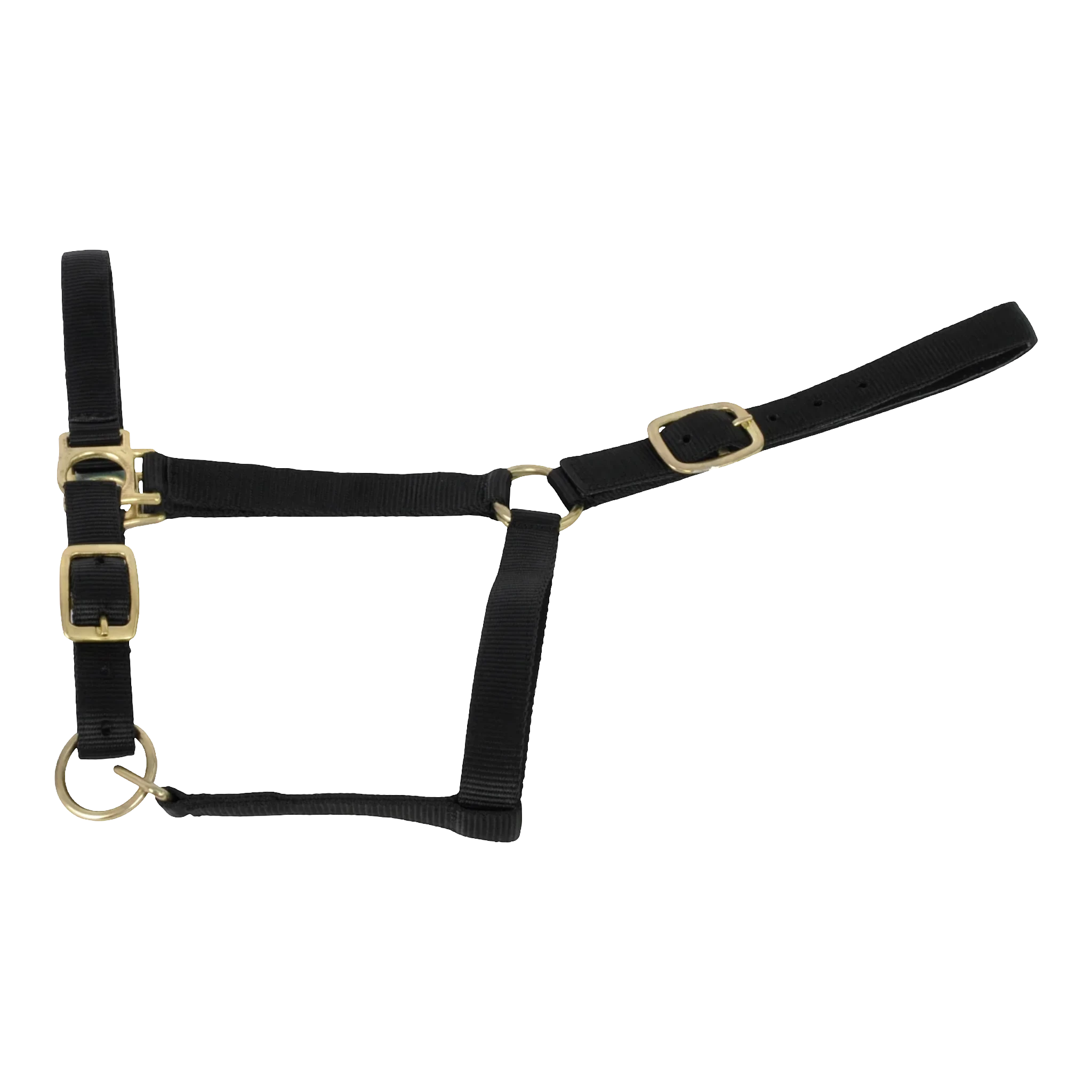 TdeT - Synthetic suede-lined halter black