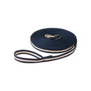 TdeT - Longe à tourner matelassée marine/ beige