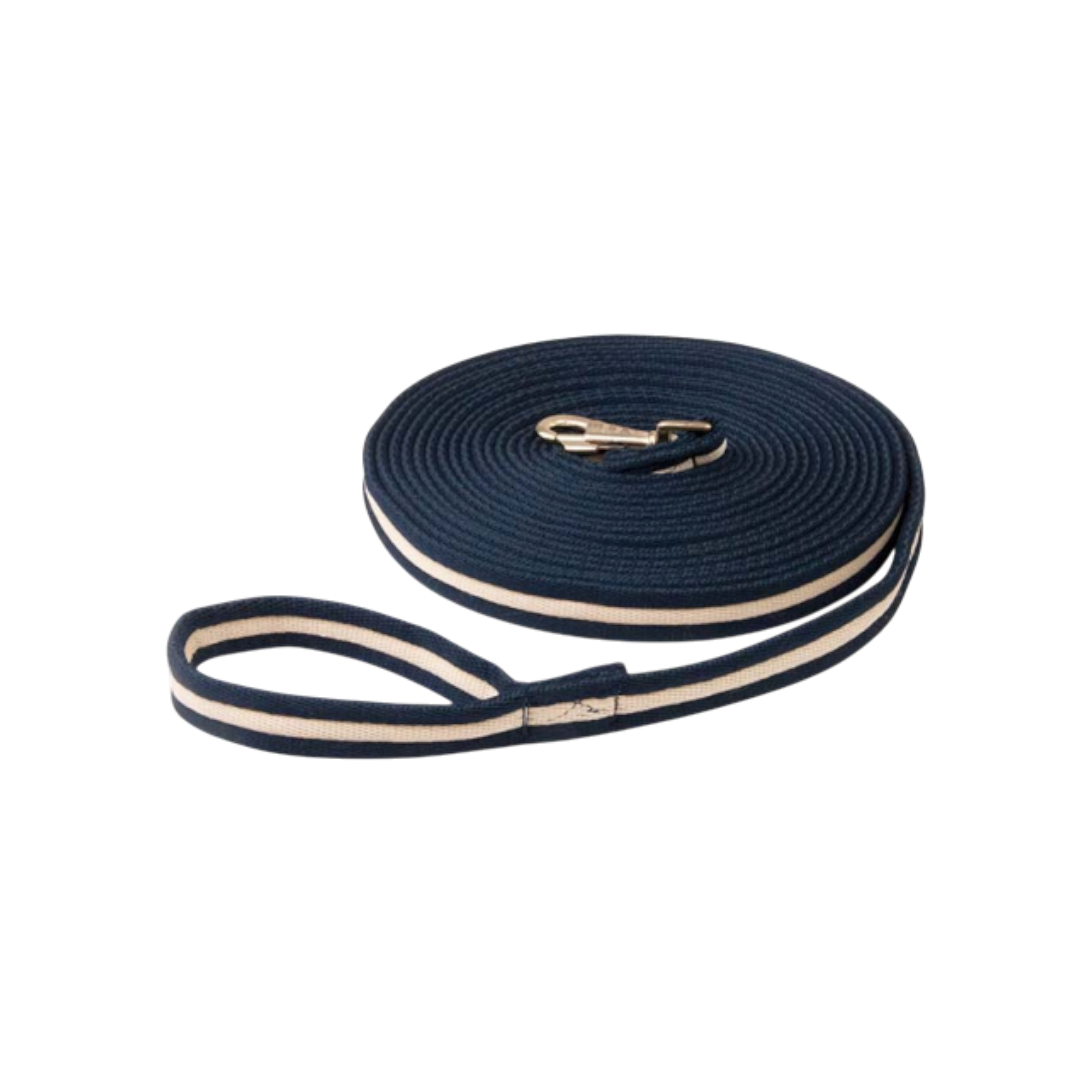 TdeT - Longe à tourner matelassée marine/ beige