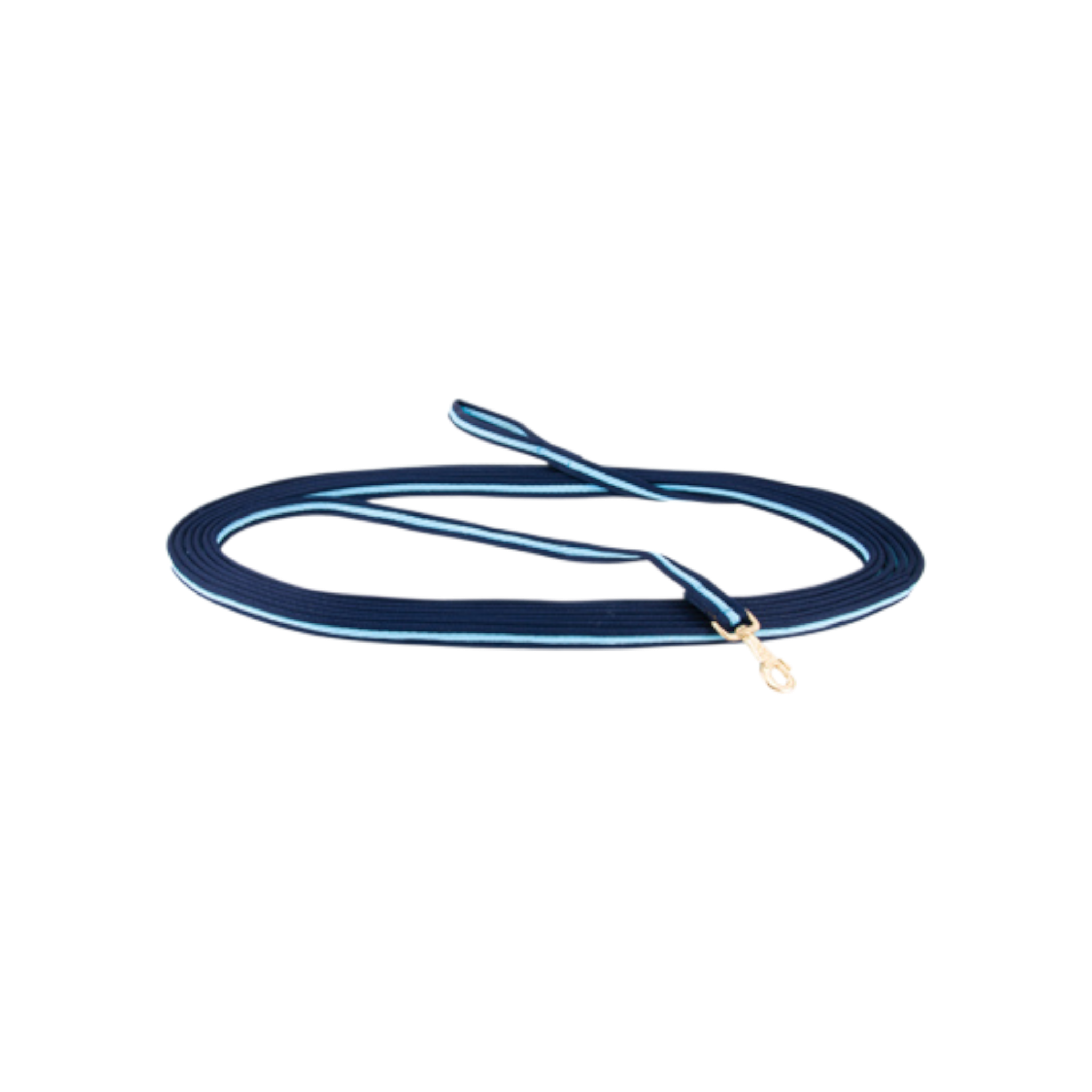 TdeT - Longe à tourner matelassée marine/ bleu ciel