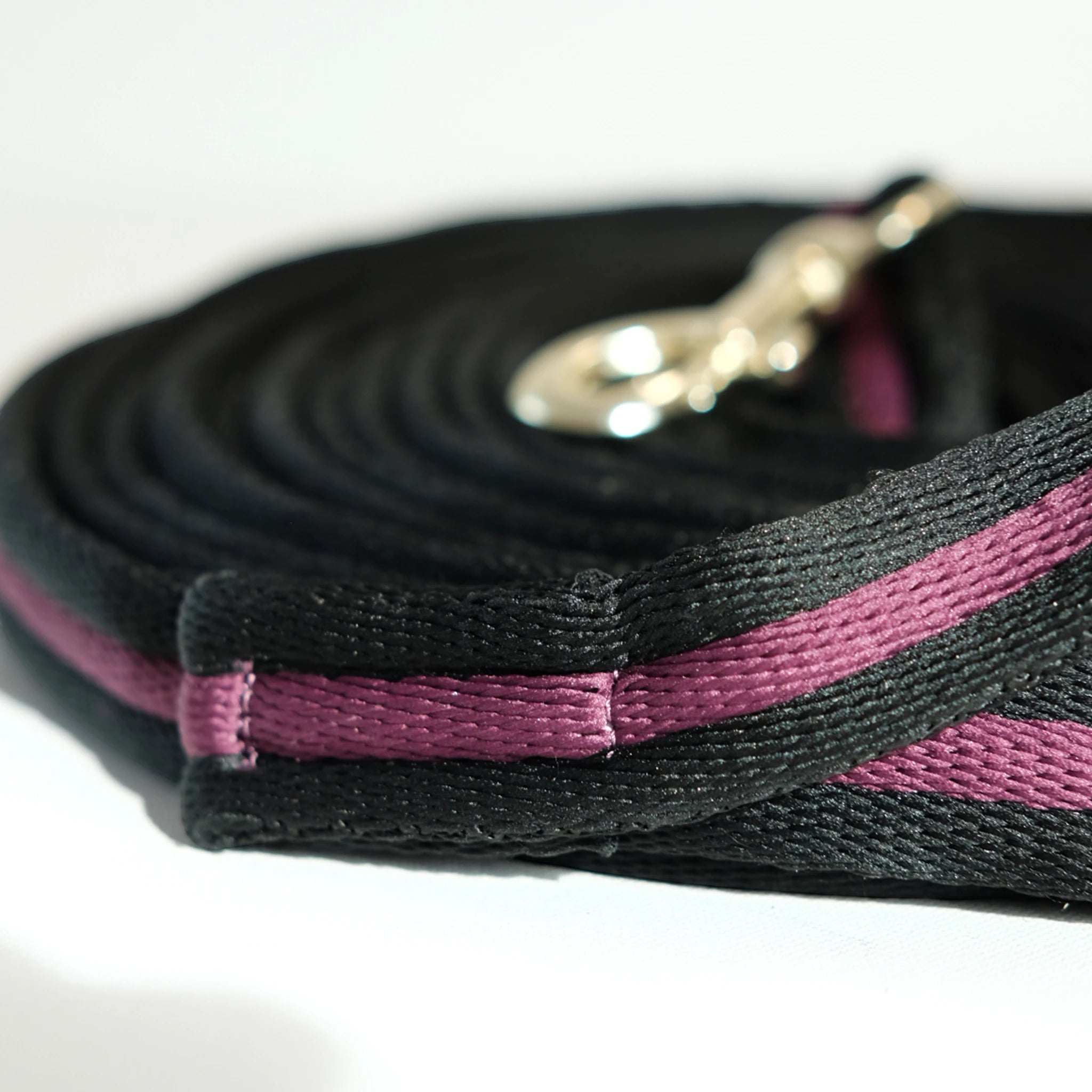 TdeT - Padded lunge line, black/plum