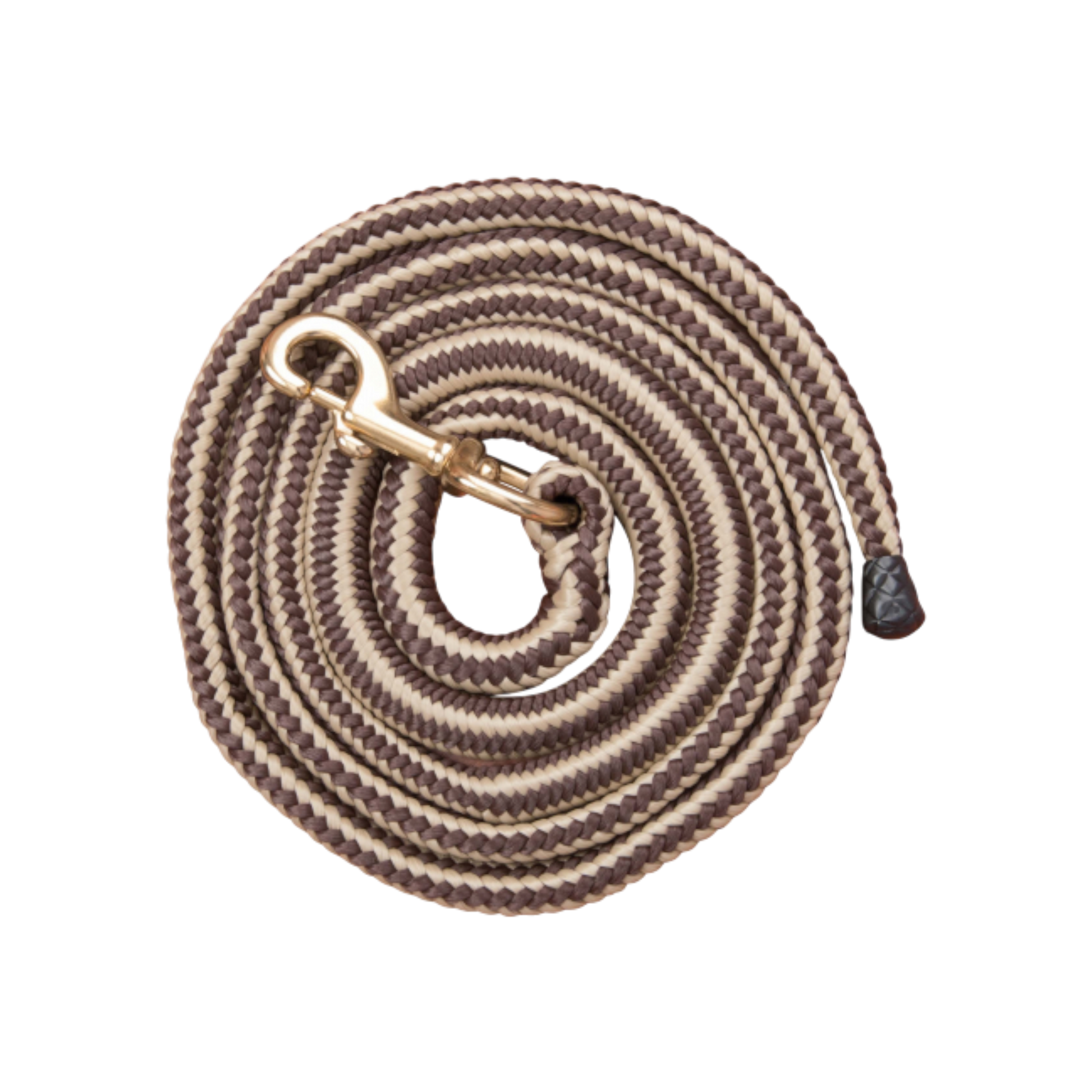 TdeT - Longe ronde élastique marron/ beige