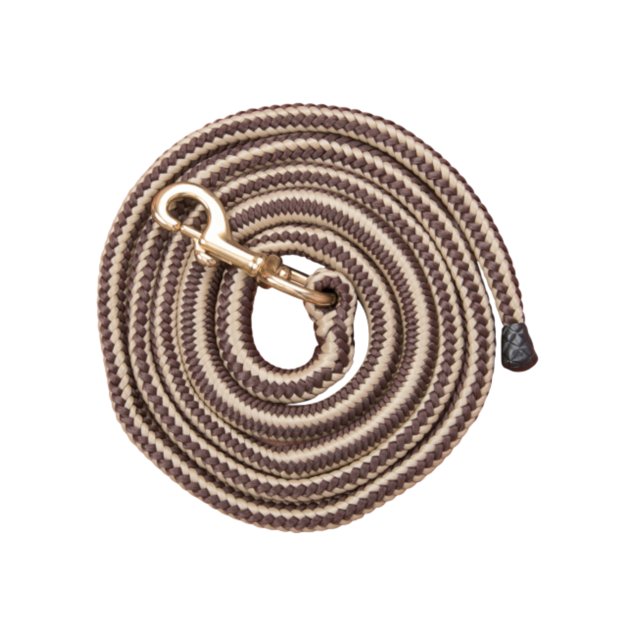 TdeT - Longe ronde élastique marron/ beige