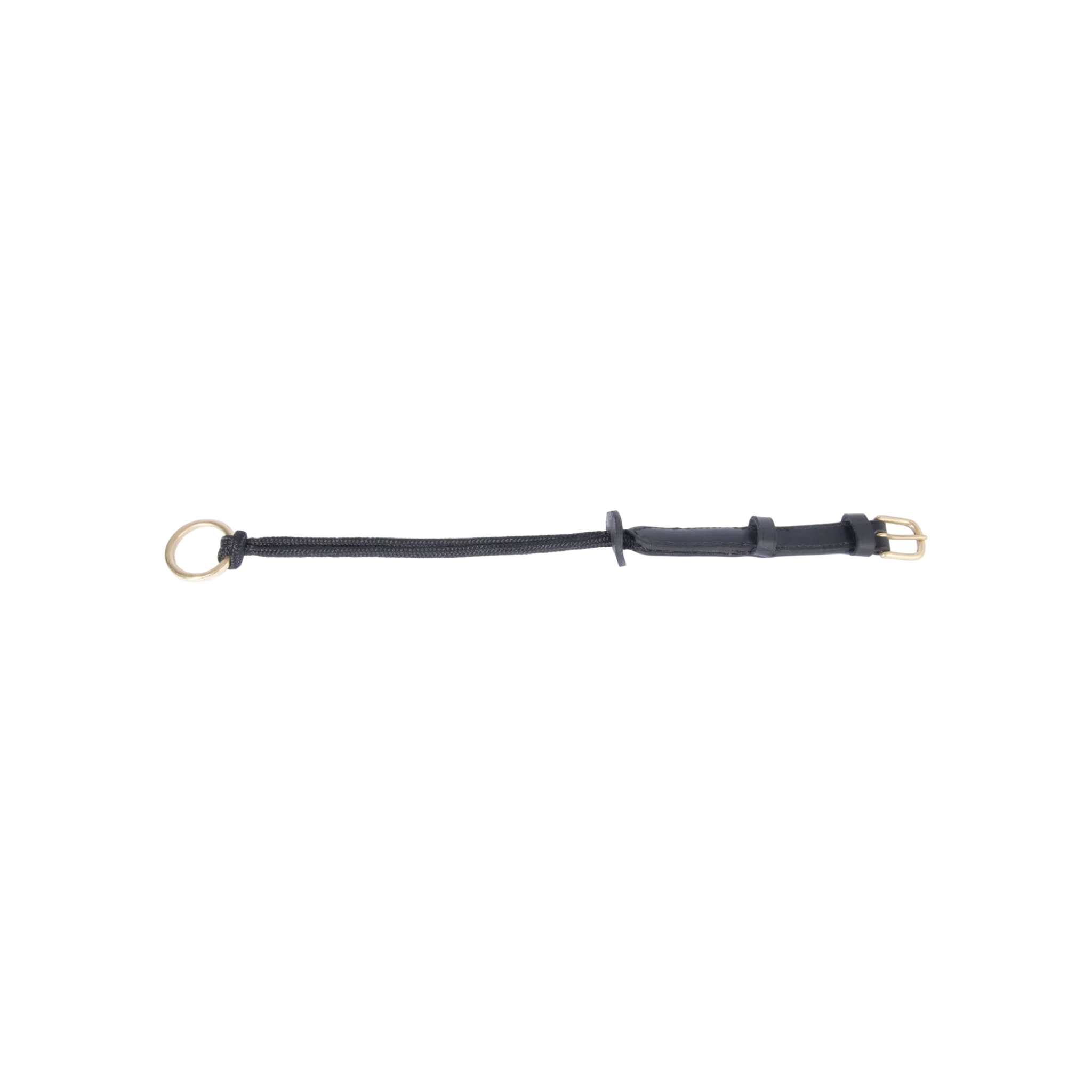 TdeT - Montants de releveur cuir et nylon noir