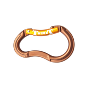 TdeT - Mousqueton d'escalade marron orange