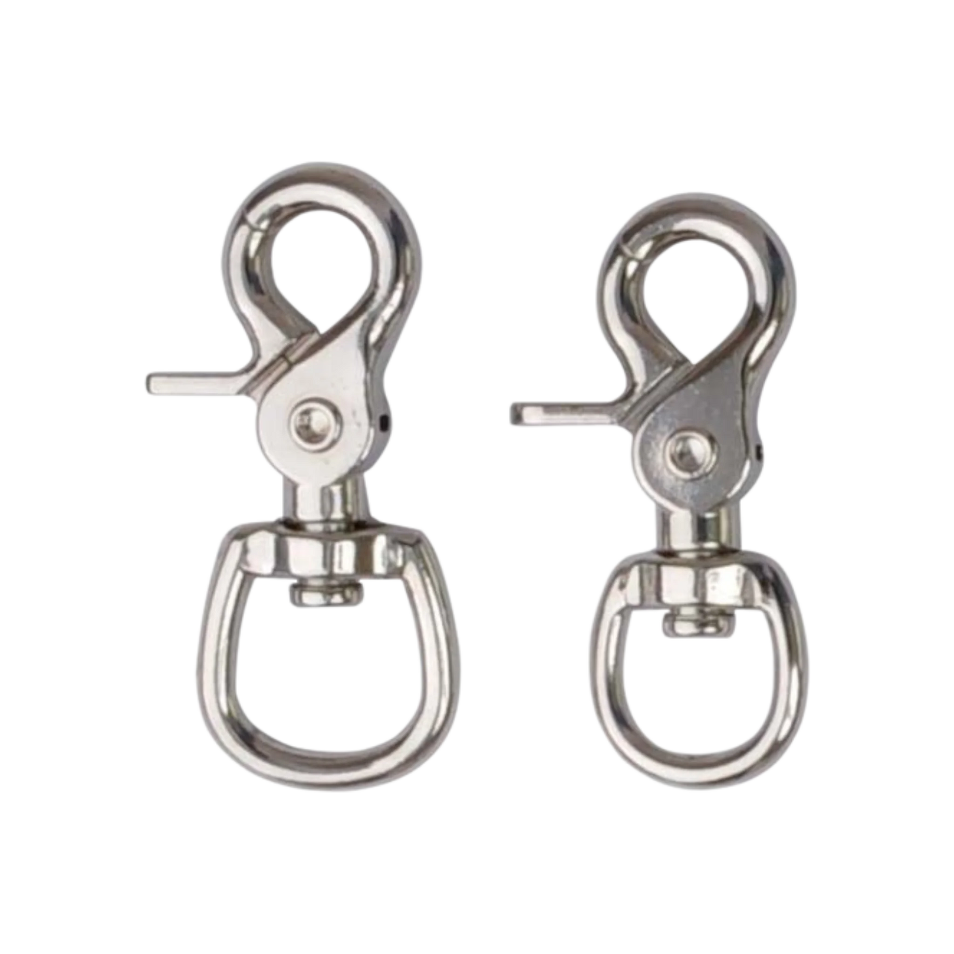 TdeT - Mousqueton mexicain oeil rond acier nickelé